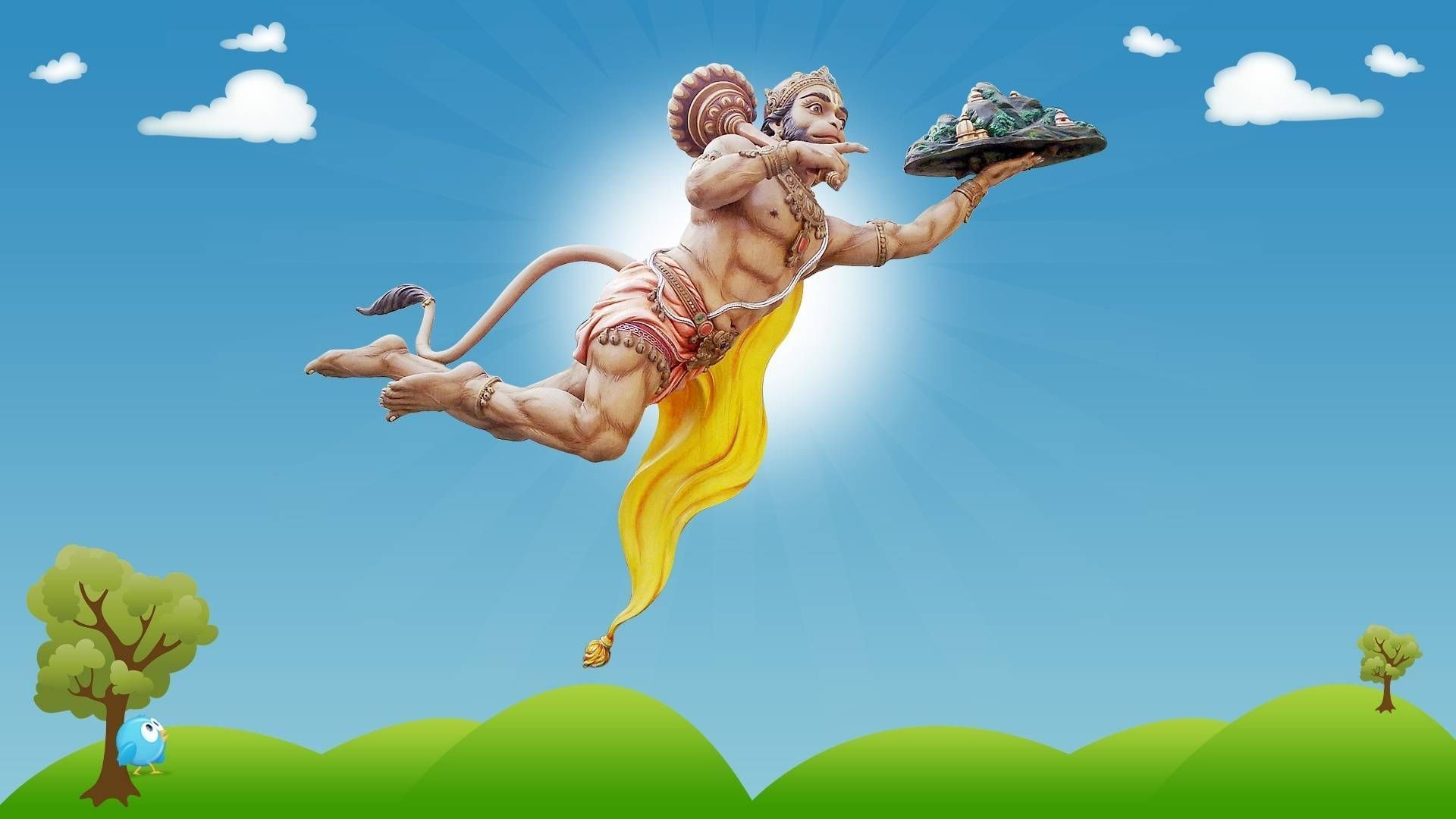 1920x1080 Hanuman Wallpaper 3D Hanuman Image Full HD HD Wallpaper, Desktop