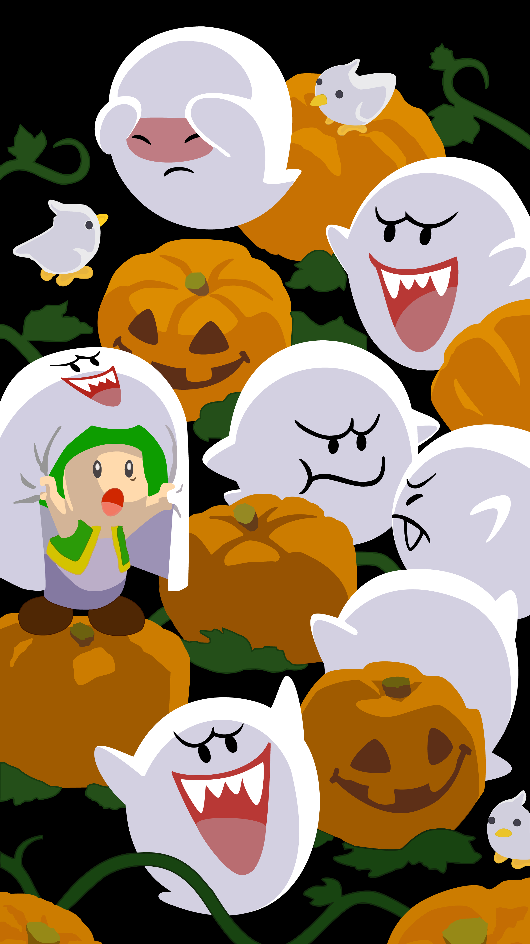 2250x4010 Halloween Wallpaper from Nintendo Japan.: NintendoSwitch, Phone