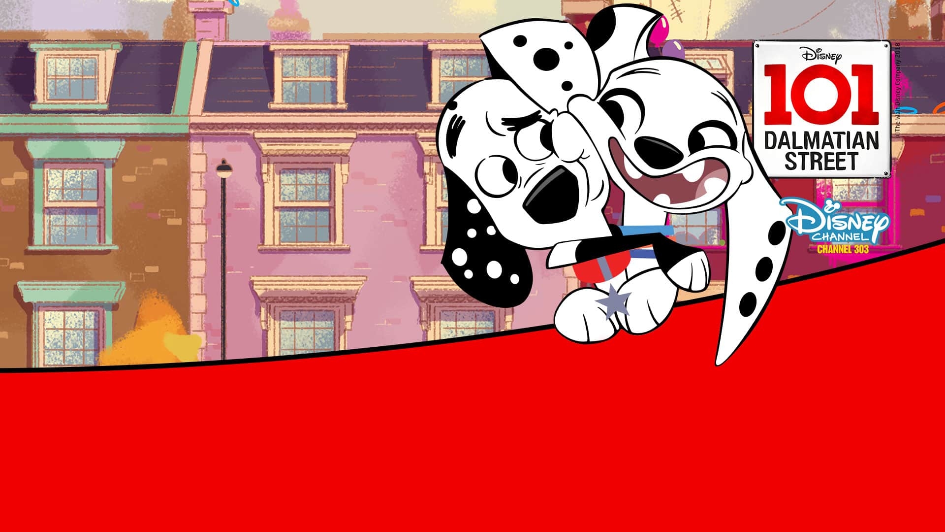 1920x1080 Brand new Disney Channel Animation 101 Dalmatian Street, Desktop