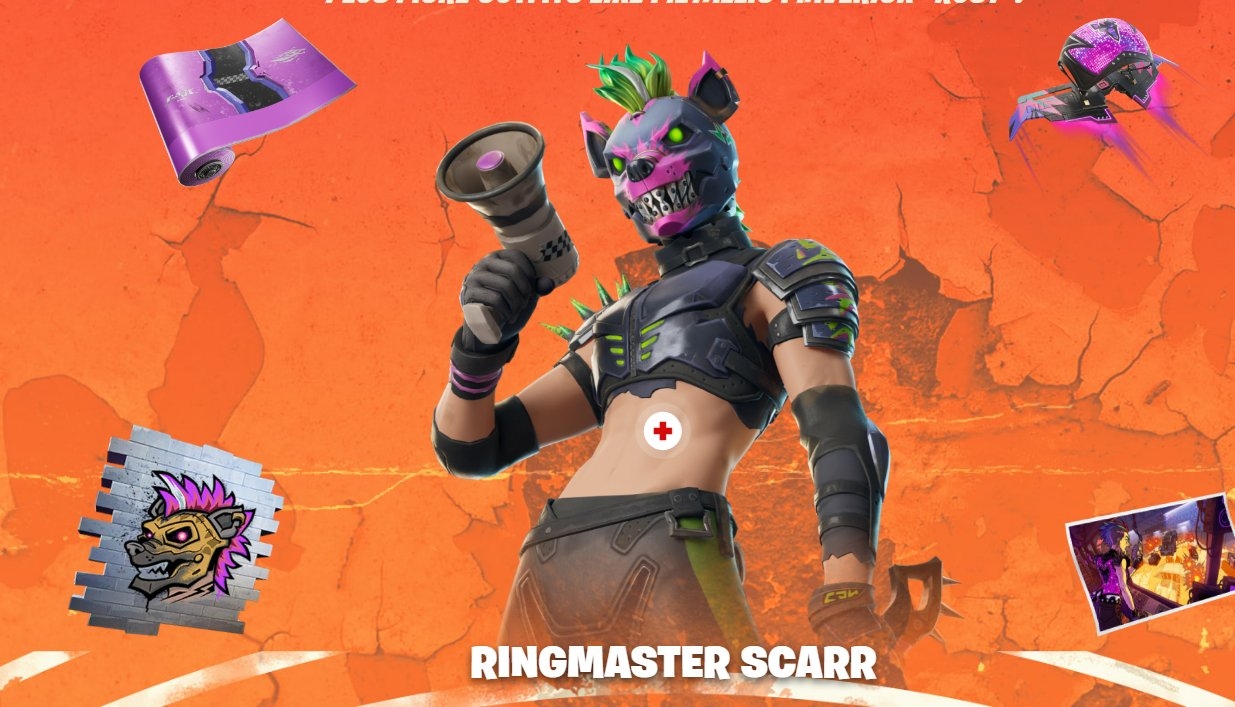 1240x710 Ringmaster Scarr Fortnite wallpaper, Desktop