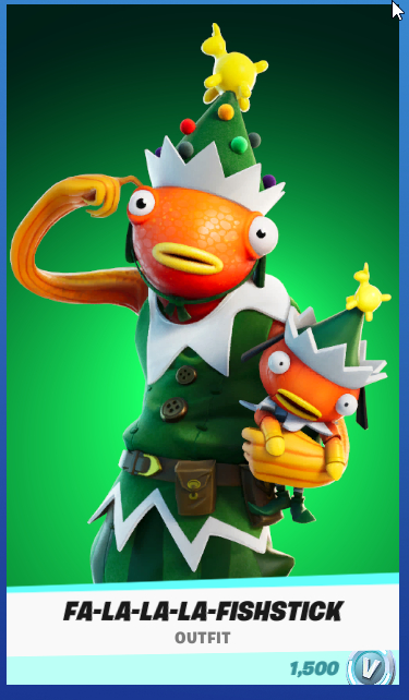 380x650 Fa La La La Fishstick Fortnite Wallpaper, Phone