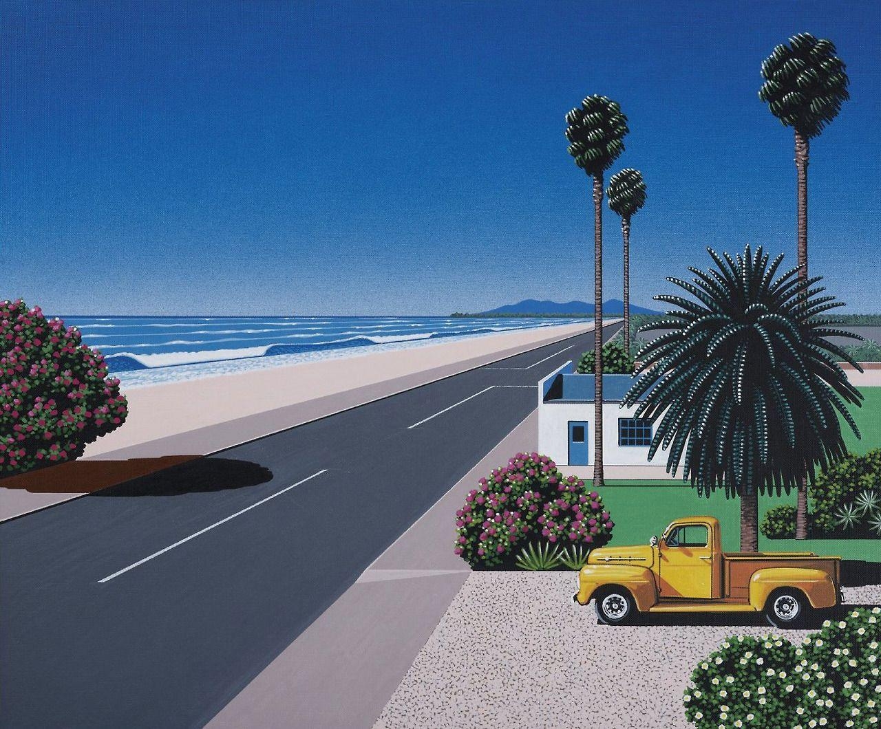 1280x1060 Hiroshi Nagai. //Pretty//. Illustrators, Vaporwave, Desktop