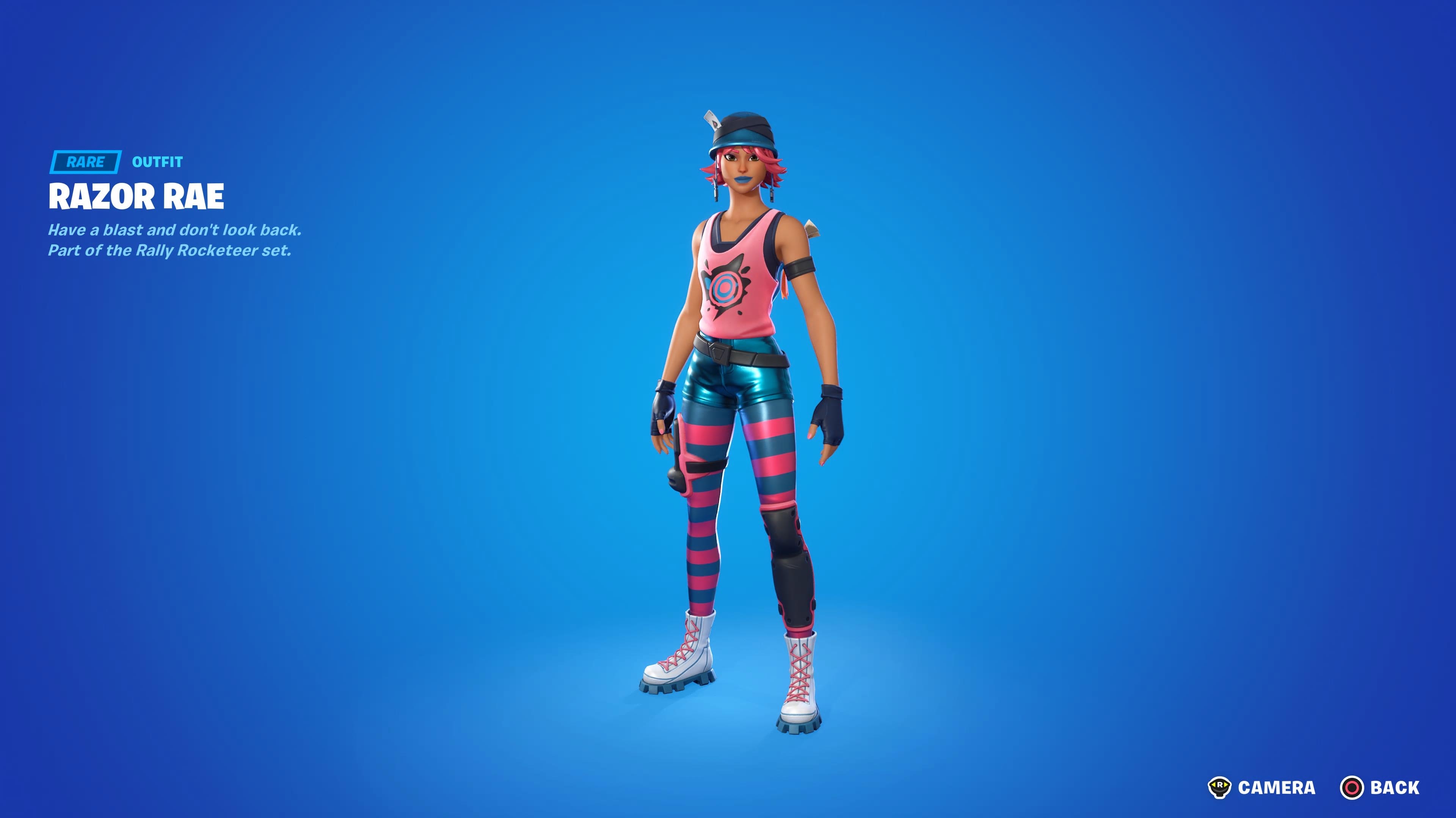 3840x2160 Razor Rae Fortnite wallpaper, Desktop