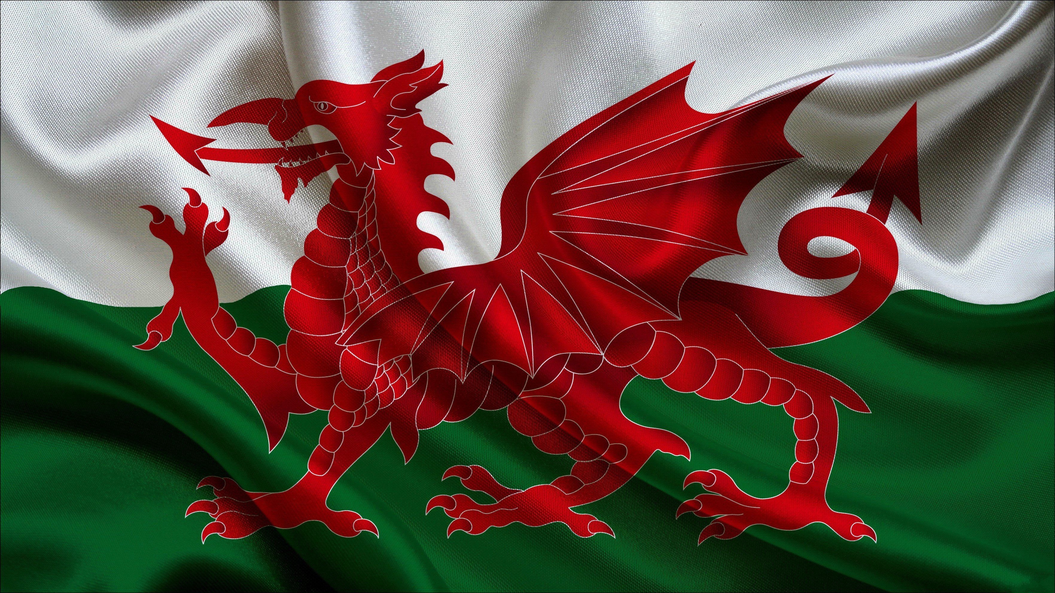 3530x1990 Wales, Flag, Dragon Wallpaper HD / Desktop and Mobile Background, Desktop