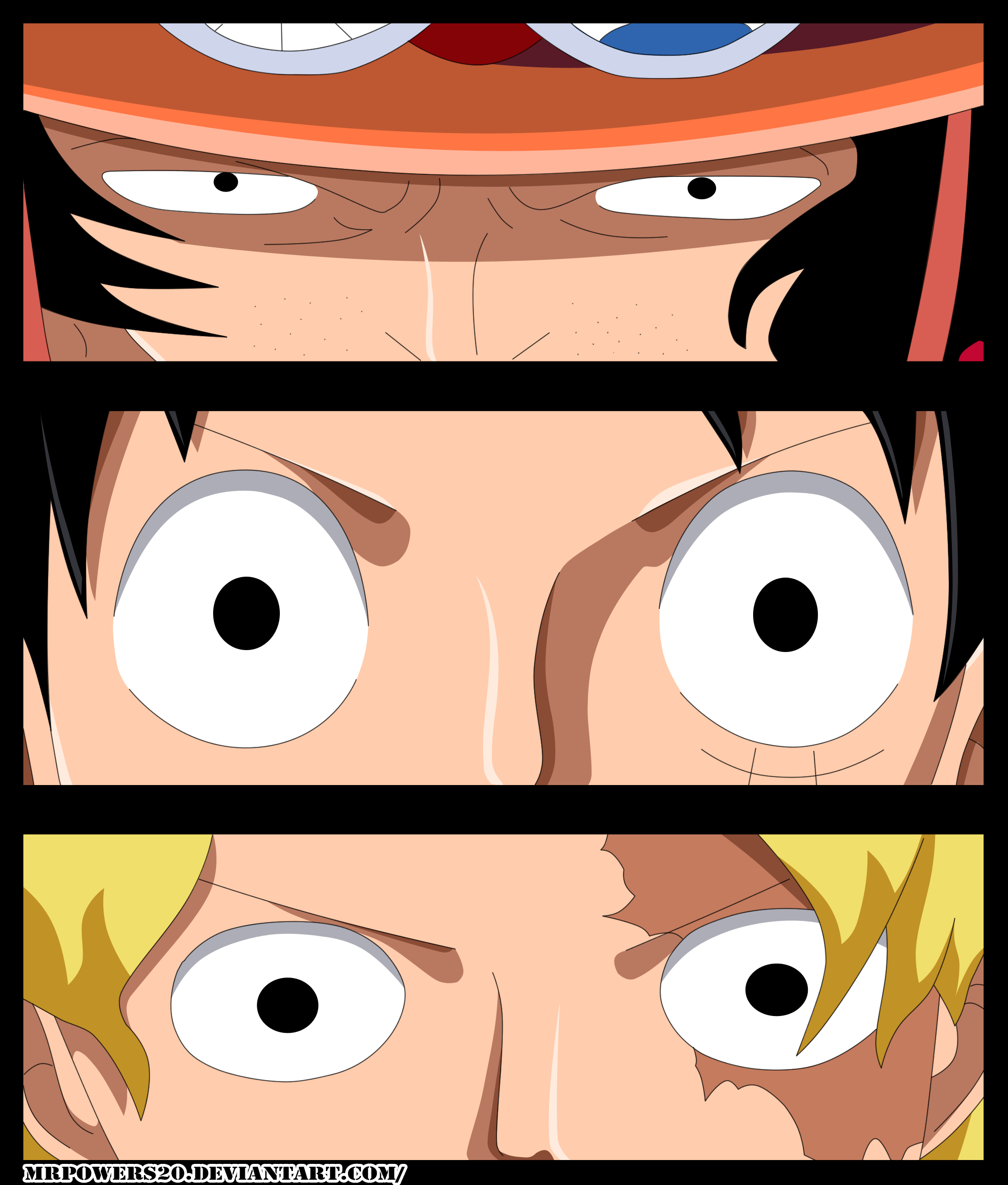 2100x2470 Ace, Sabo and Luffy, Phone