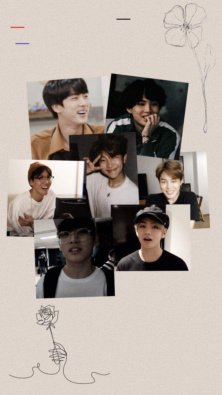 740x1310 BTS ot7 wallpaper all lockscreen simple aesthetic OT7 BTS otscreen wallpaper. Simple aesthetic, Bts, Aesthetic wallpaper, Phone