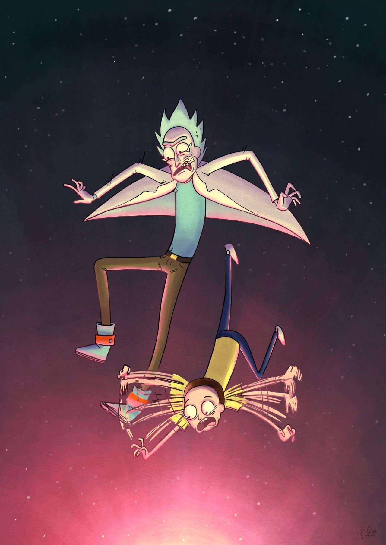 1280x1810 engelen. Rick and morty, Rick i morty, Morty, Phone