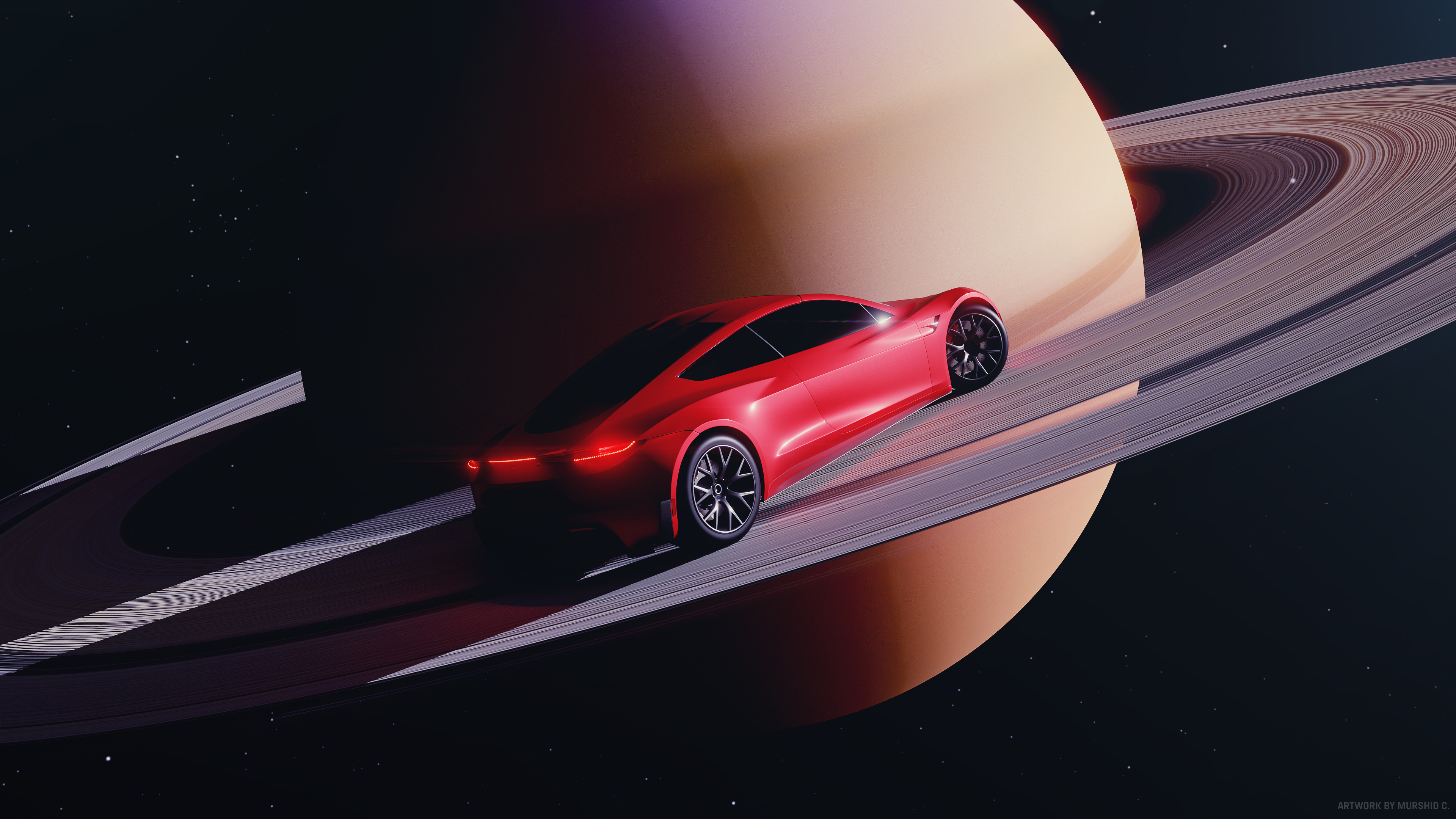 3840x2160 Tesla Roadster HD Wallpaper and Background, Desktop