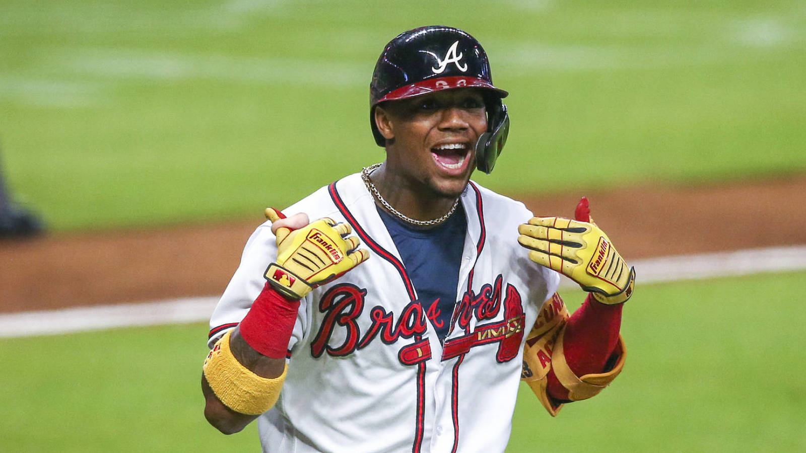 1600x900 Braves' Ronald Acuna Jr. Tried To Bat Left Handed With A 19 Run Lead, Desktop