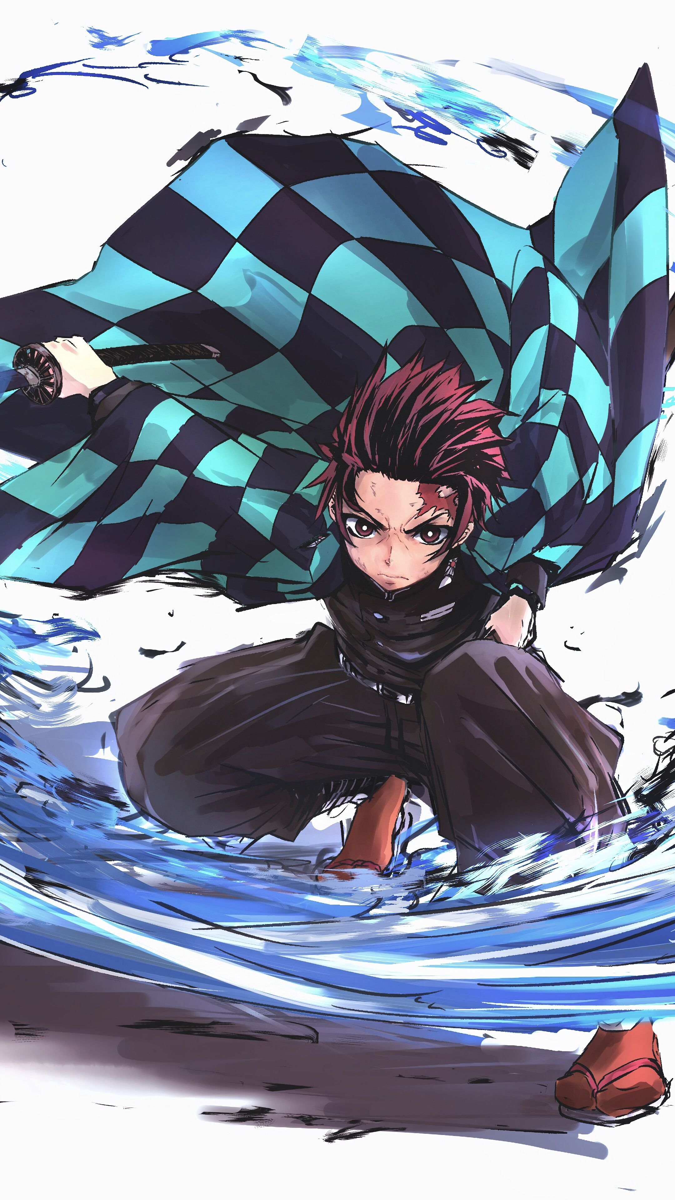 2160x3840 Tanjiro Kamado Kimetsu no Yaiba, 4K iPhone 6s, 6 HD, Phone