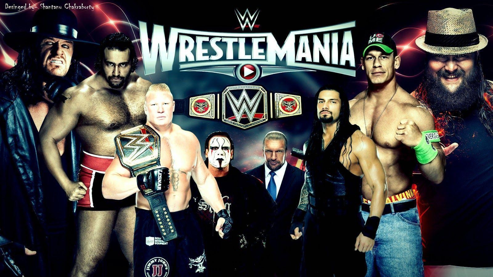 1600x900 WWE WrestleMania 31 Wallpaper, Desktop