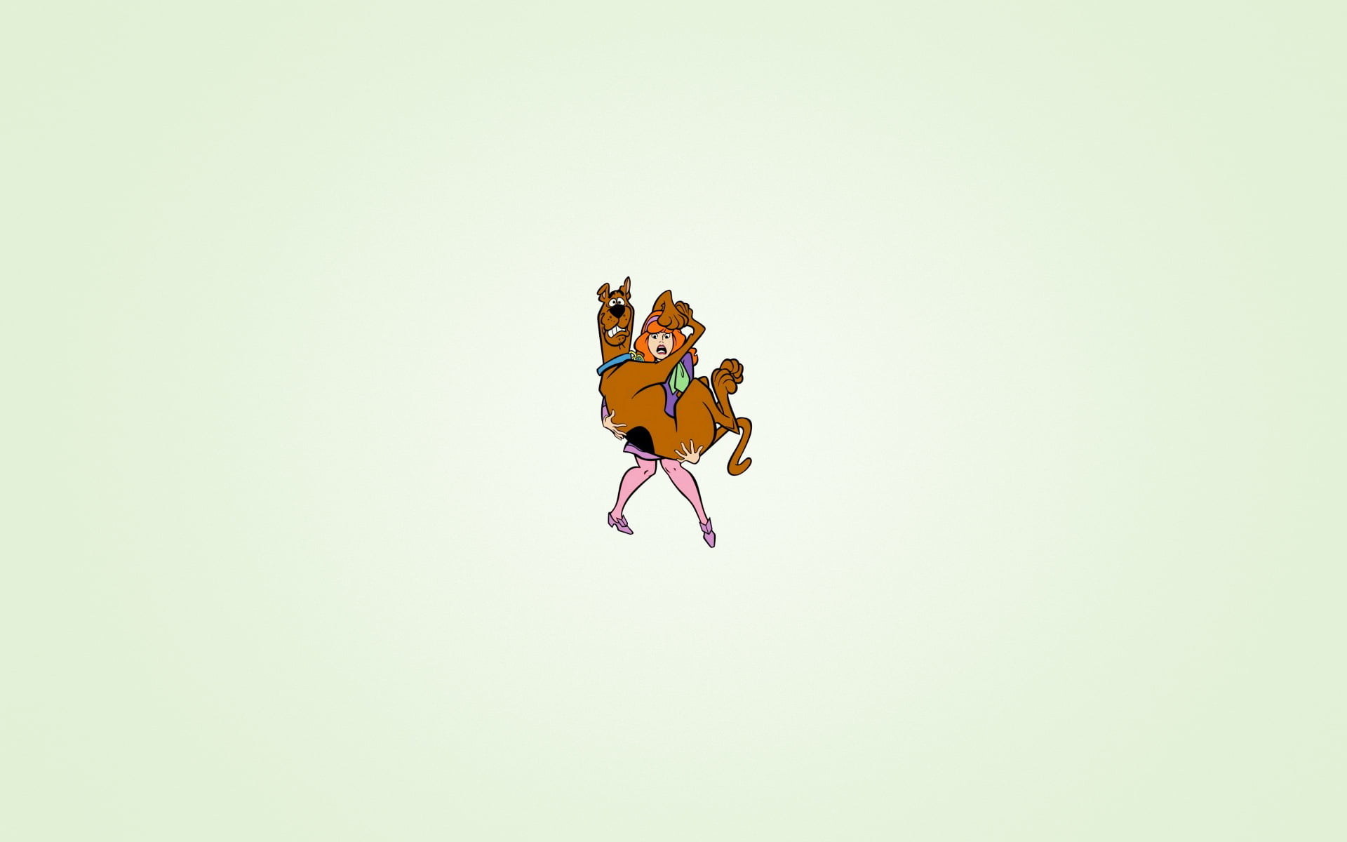 1920x1200 Wallpaper / Activity, Character, Outdoors, Mid Air, Fun, Minimalism, Scooby, Humor, Scooby Doo, Daphne, Copy Space, Leisure Activity, Day, 1080P, Doo, Enjoyment, Vitality Free Download, Desktop