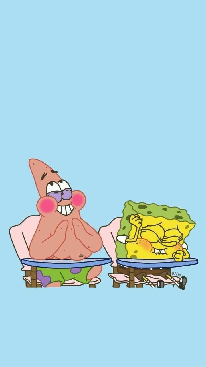 720x1280 Best Friend Bff Wallpaper Spongebob, Phone