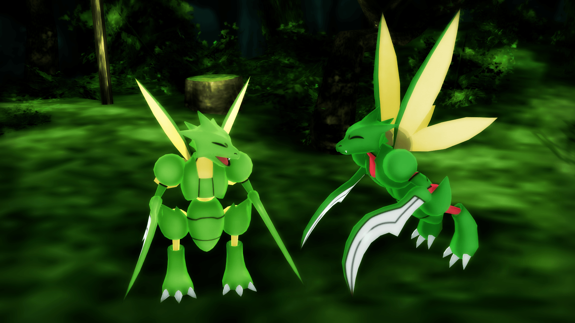 1920x1080 MMD PK Scyther DL, Desktop