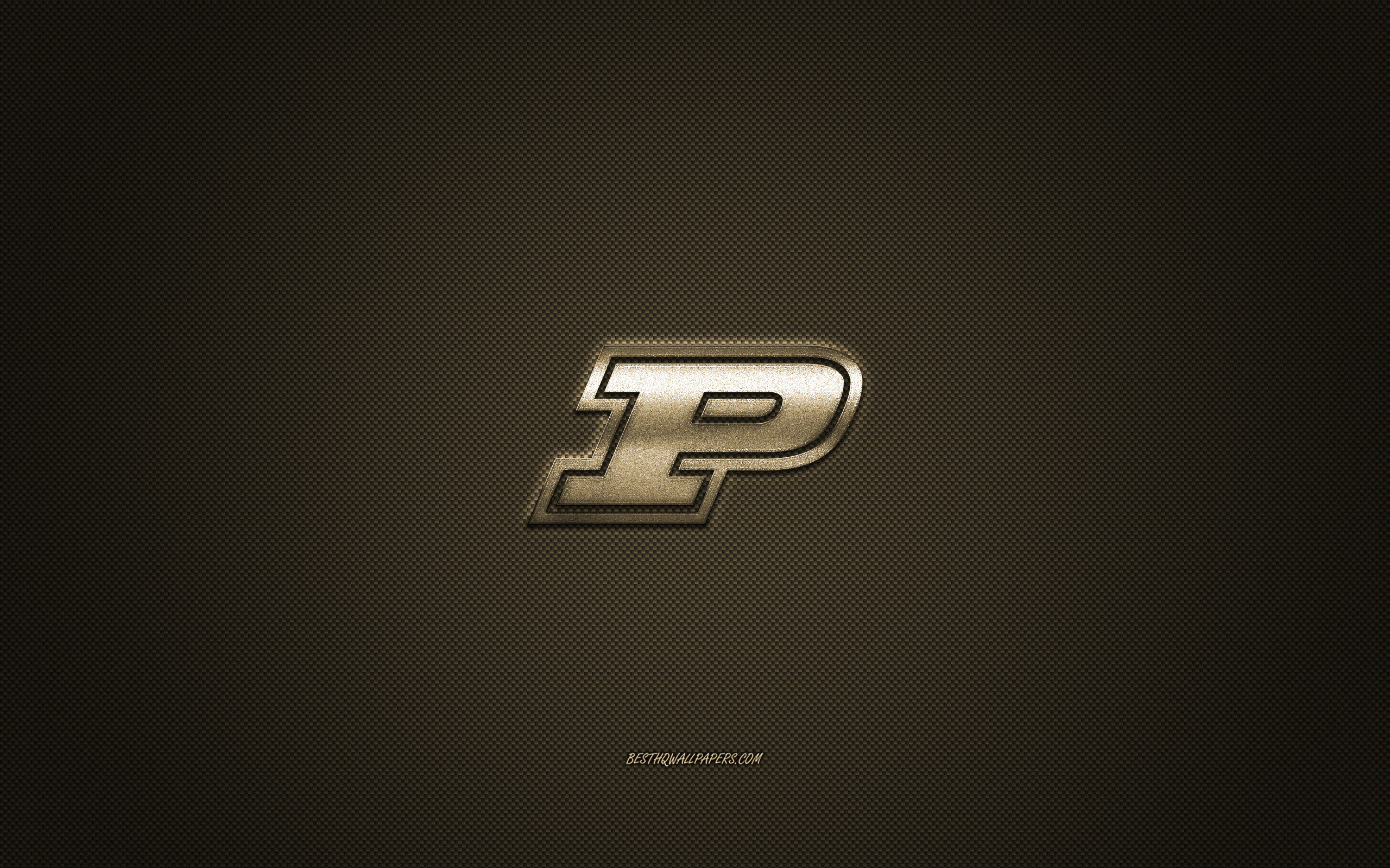 2560x1600 Download wallpaper Purdue Boilermakers logo, American football club, NCAA, golden logo, golden carbon fiber background, American football, West Lafayette, Indiana, USA, Purdue Boilermakers, Purdue University for desktop with resolution. High, Desktop