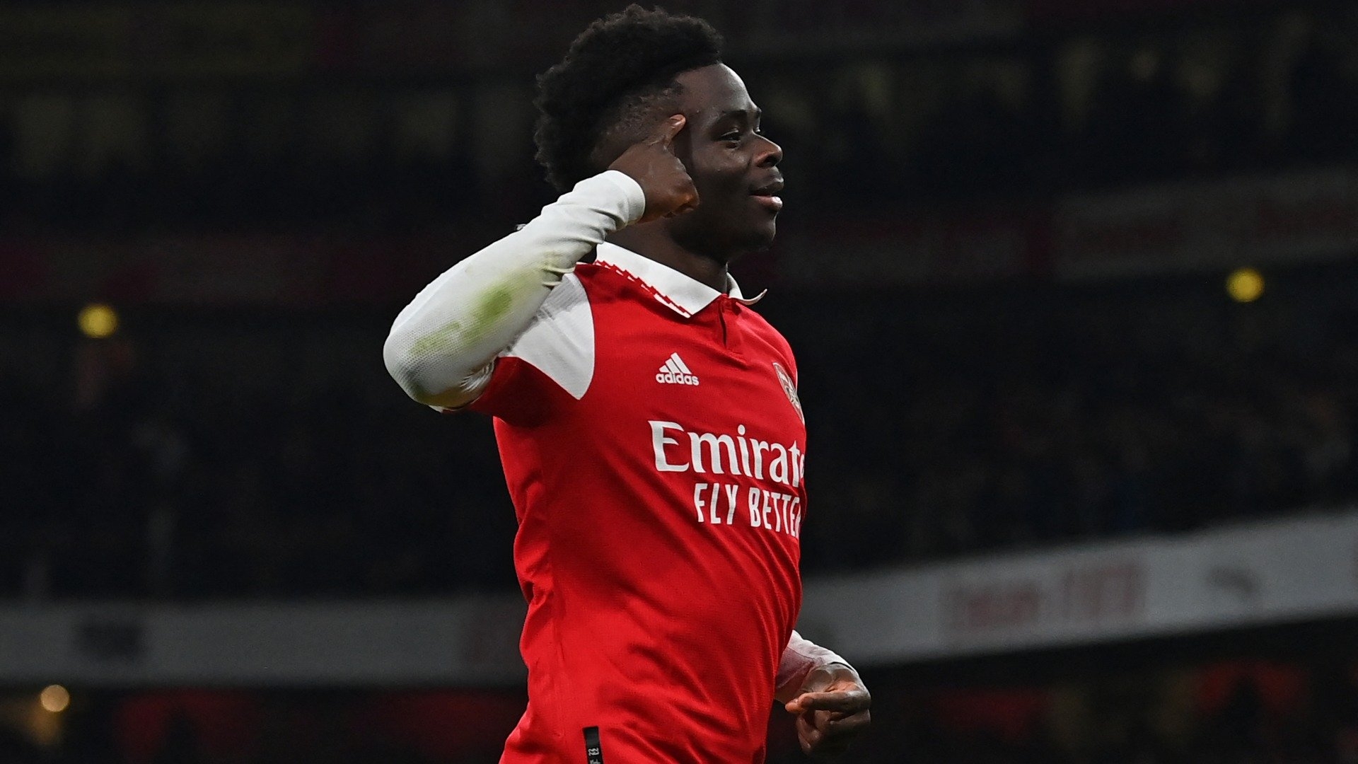 1920x1080 Arsenal's Bukayo Saka Joins Messi, Neymar in Impressive Stat Group, Desktop