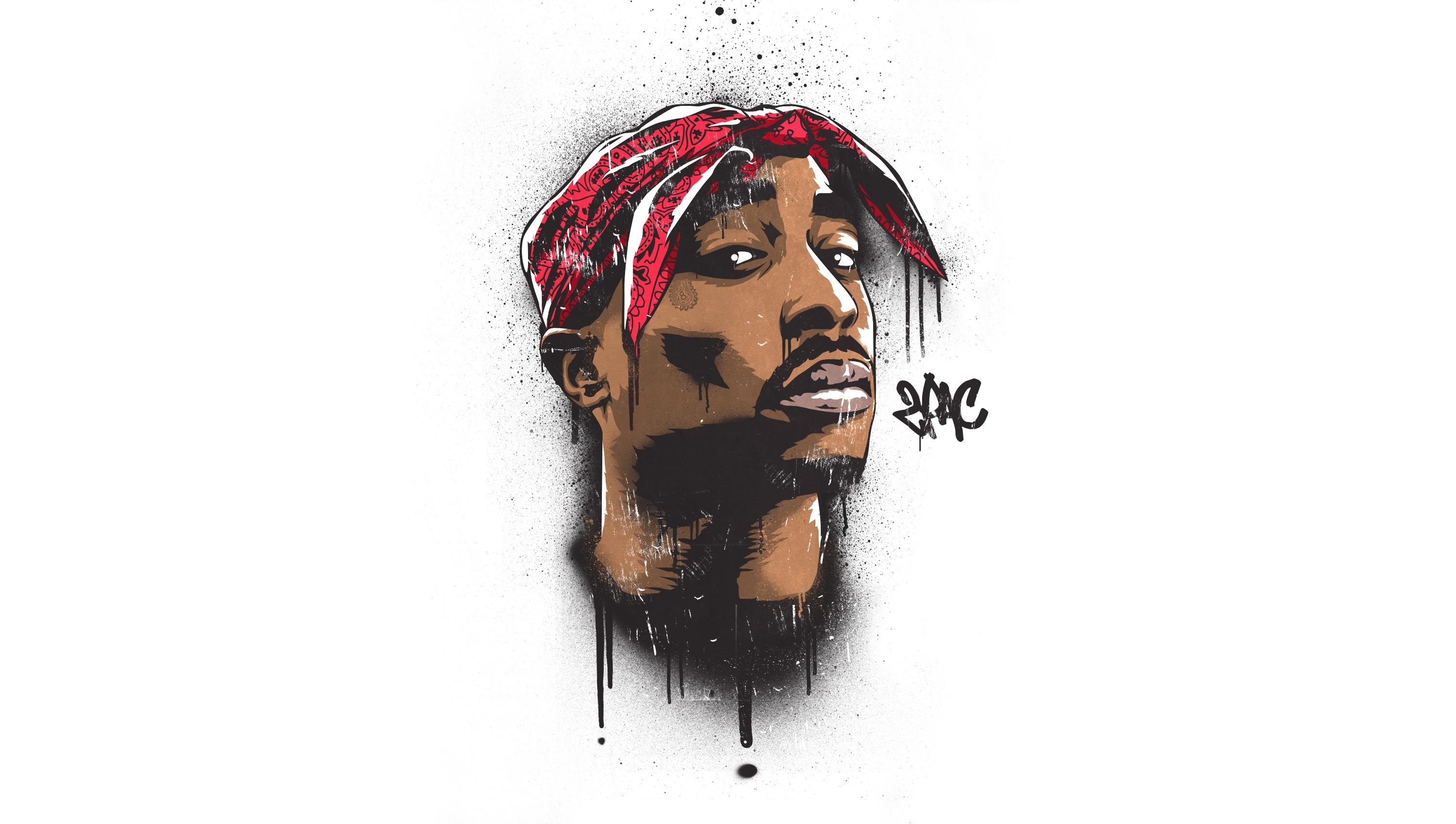 3000x1700 Tupac Background, Desktop