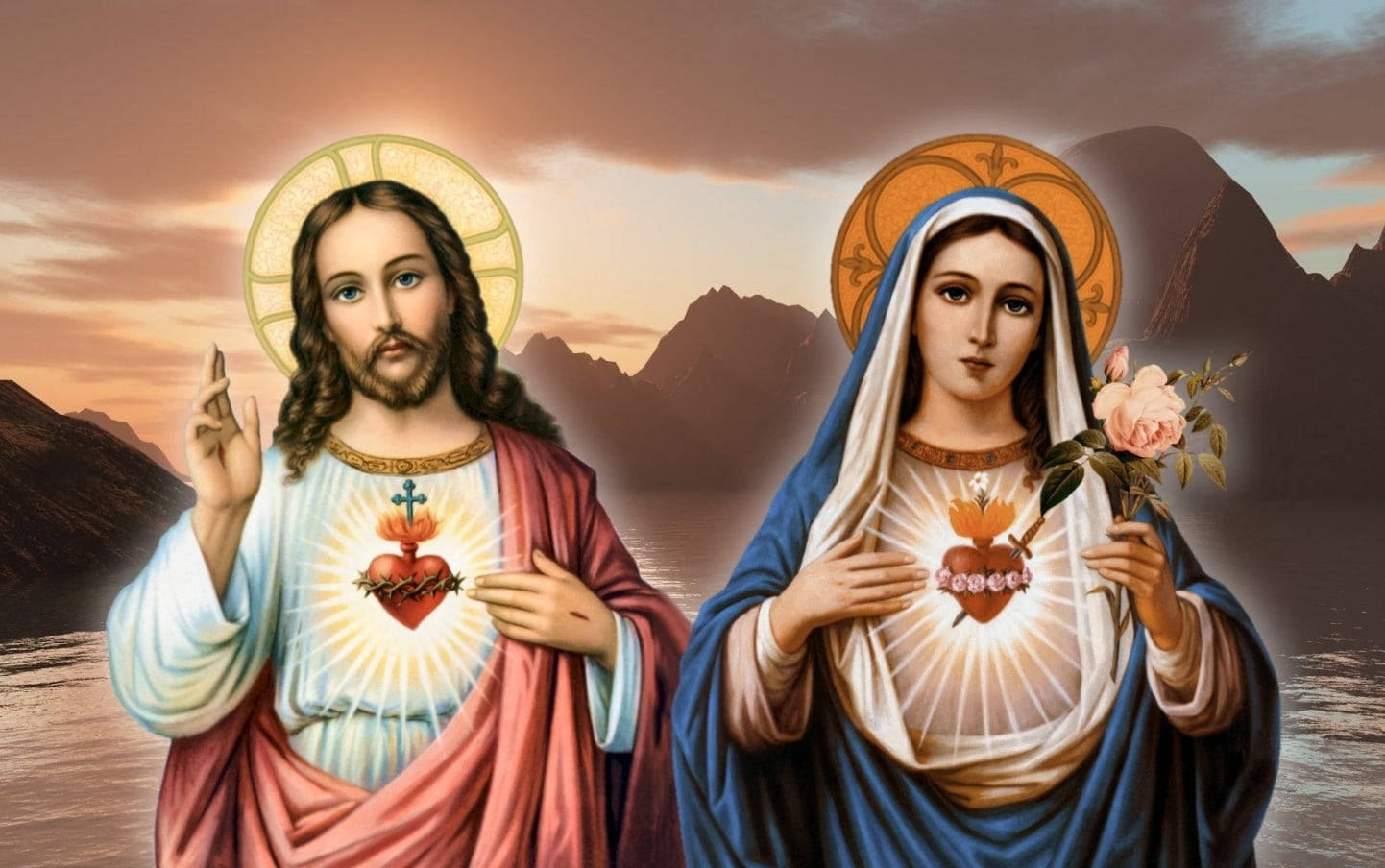 1450x910 Free Mary And Jesus Wallpaper Downloads, Mary And Jesus Wallpaper for FREE, Desktop