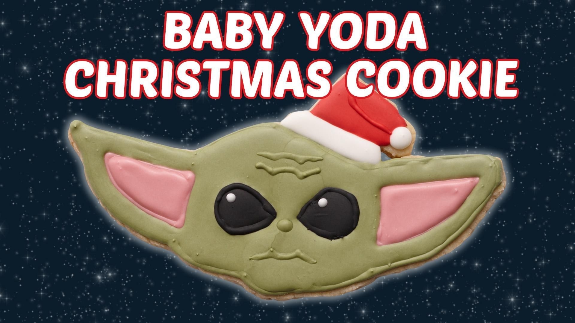 1920x1080 How to Make Baby Yoda Christmas Cookie, Desktop