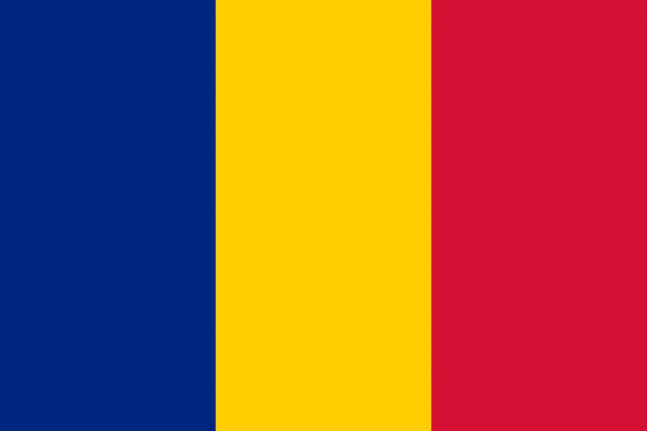 1280x860 Romania Flag Stripes, Desktop