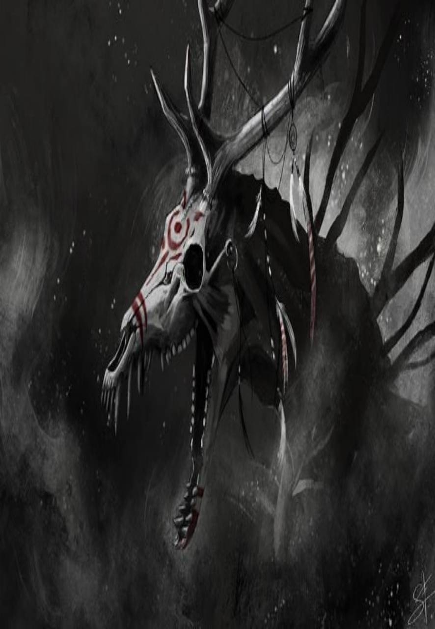 890x1280 Wendigo wallpaper, Phone