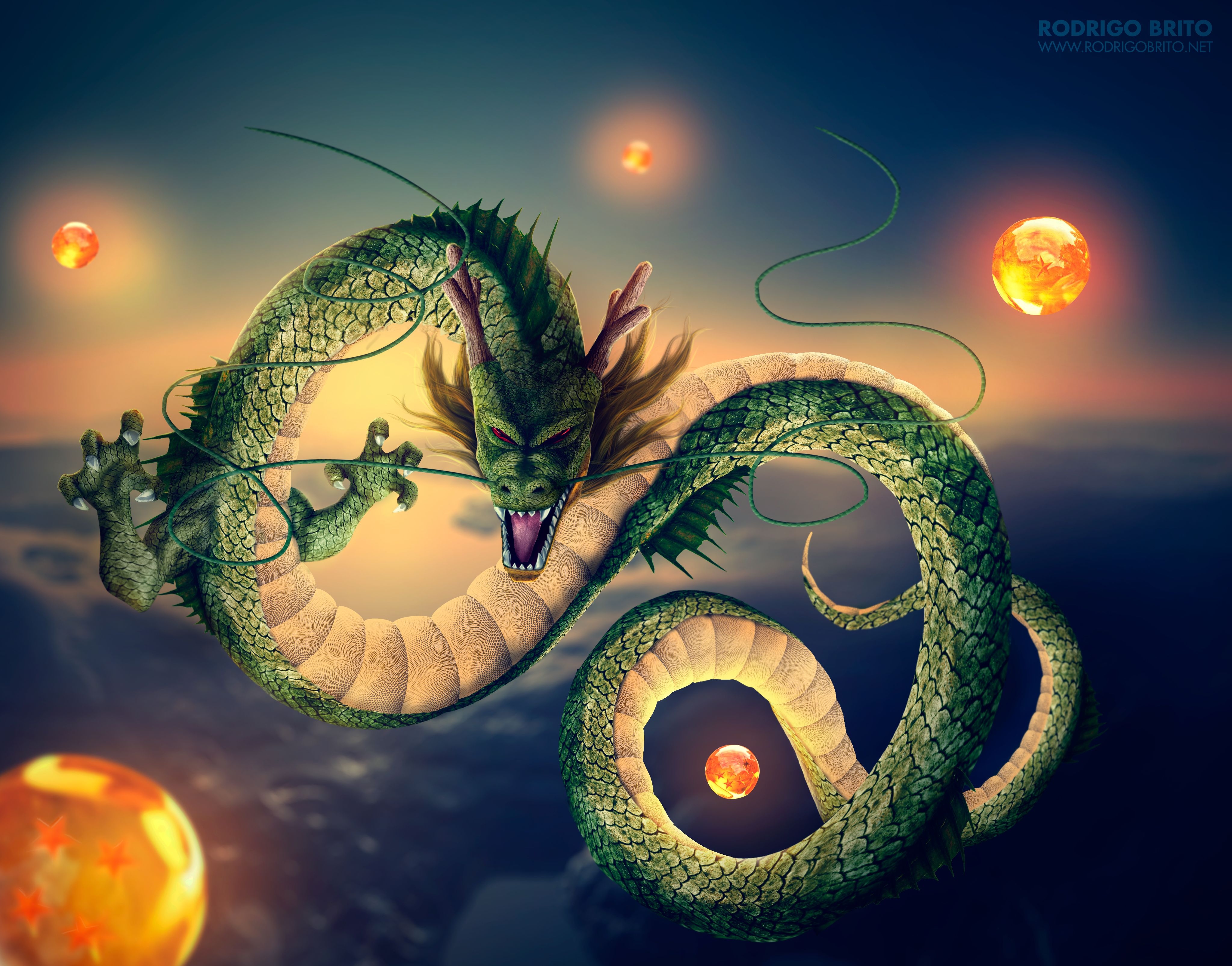 4100x3220 Shenron (Dragon Ball) HD Wallpaper, Desktop