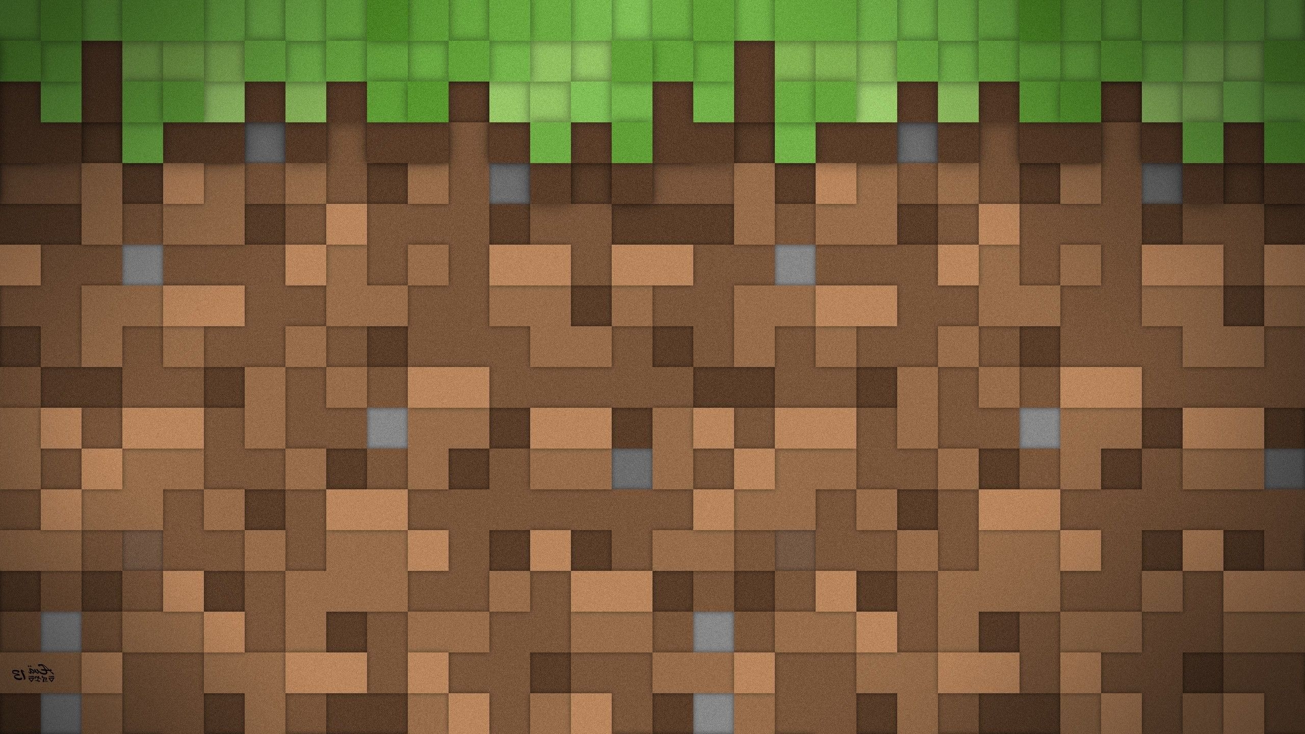 2560x1440 Minecraft Grass Wallpaper Free Minecraft Grass Background, Desktop