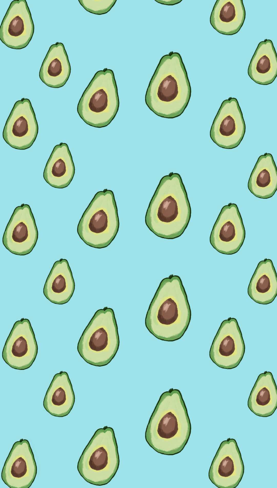 1080x1900 Avocados Aesthetic Wallpaper Desktop, Phone