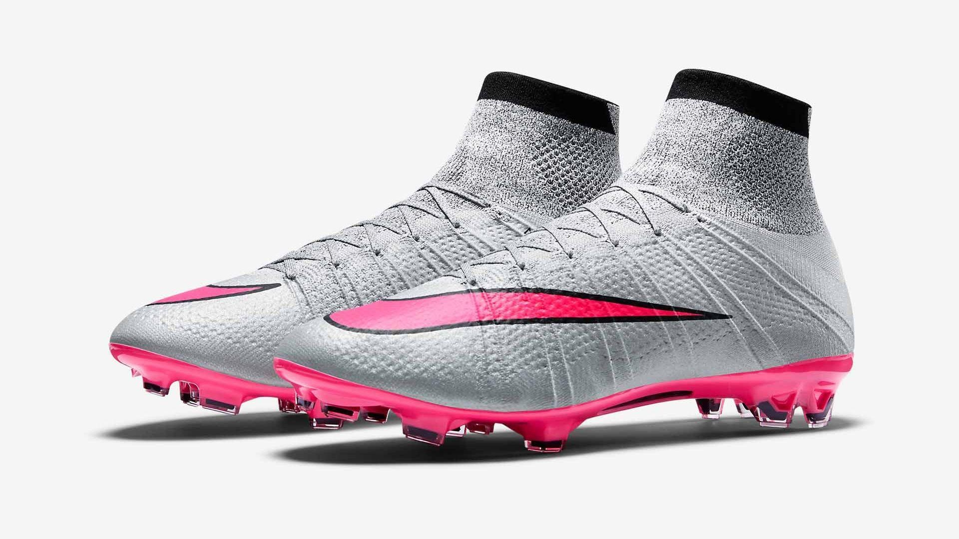 1920x1080 Nike Mercurial Superfly Grey Pink 2015 Football Boots Wallpaper Free, Desktop