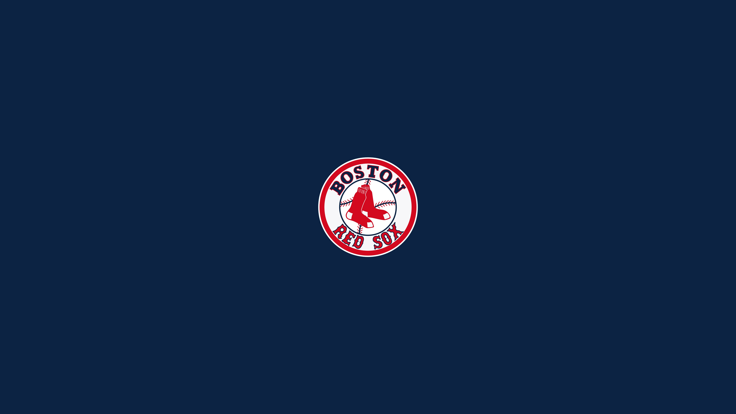 2560x1440 Red Sox Logo Wallpaper, Desktop