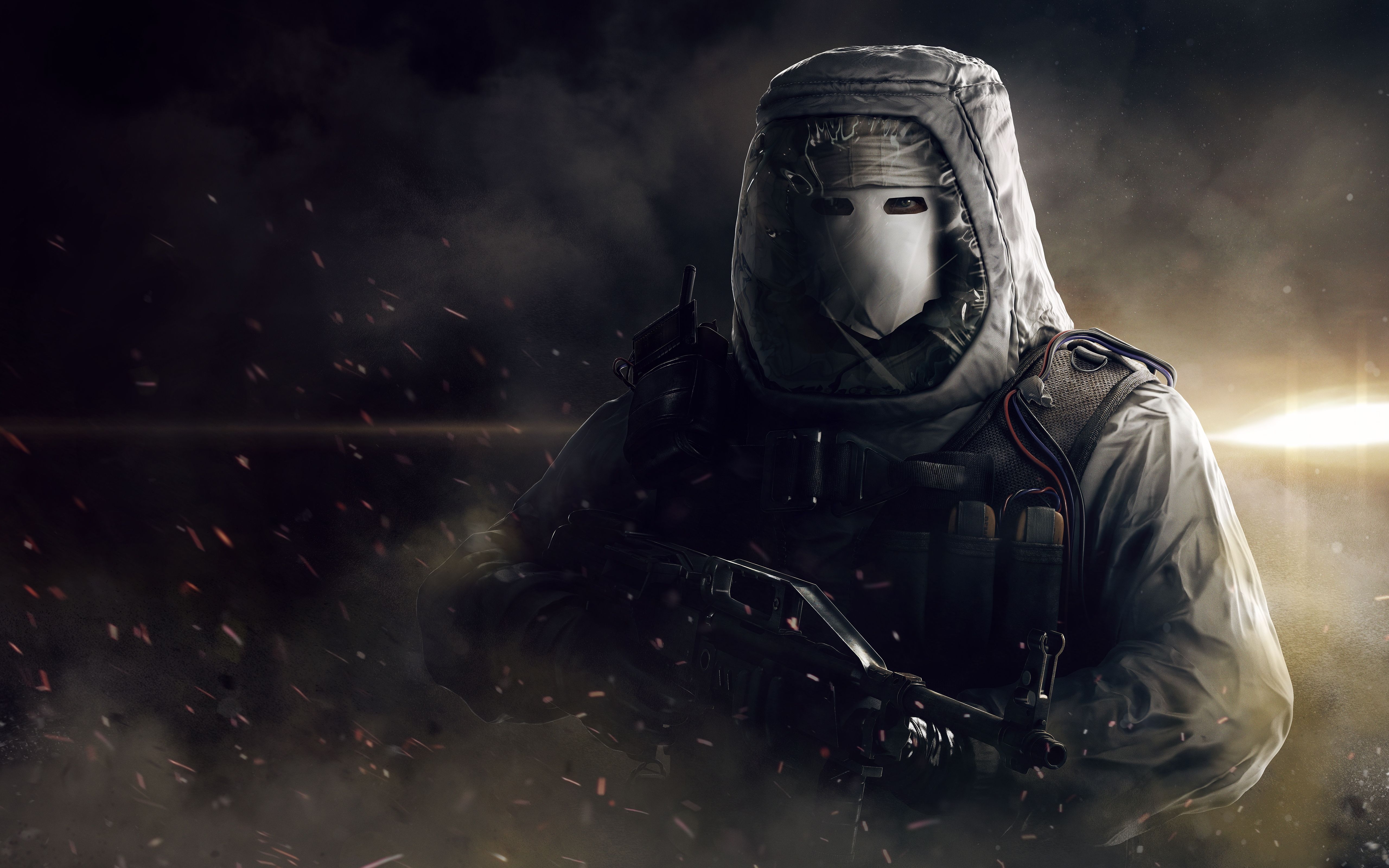 5120x3200 Wallpaper Bomber, White masks, Tom Clancy's, Rainbow Six Siege, Desktop