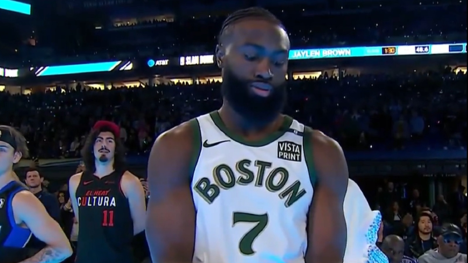 1600x900 Jaylen Brown's first dunk in Dunk Contest, Desktop