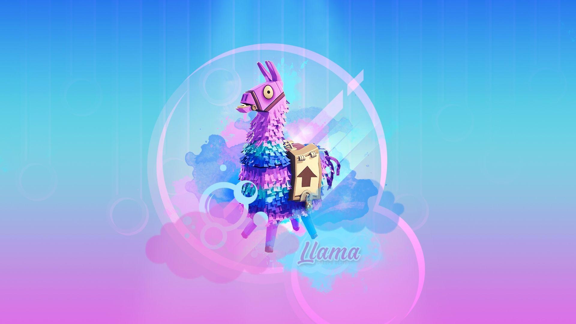 1920x1080 llama fortnite battle royale by cre5po Wallpaper and Free, Desktop