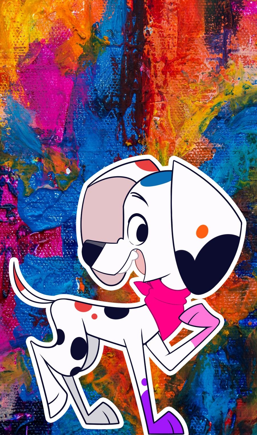 900x1520 Dalmatian Street Phone Wallpaper, Phone