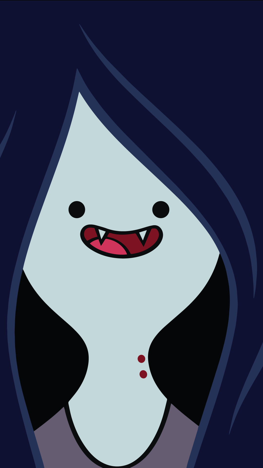 1080x1920 Mobile Phone Wallpaper Marceline Vampire Queen Smiling Face, Phone