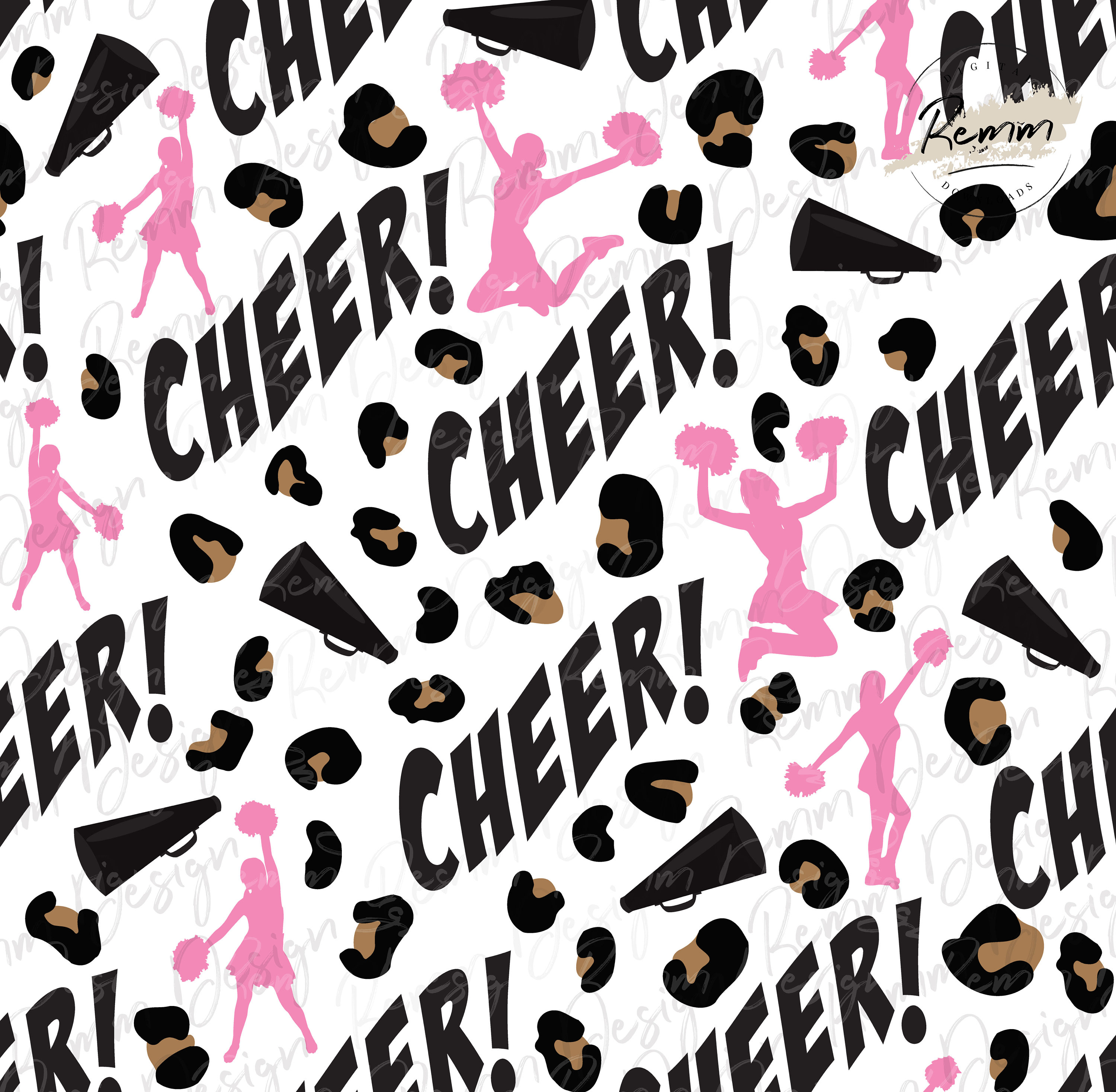 3000x2940 Digital Cheer Background, Desktop