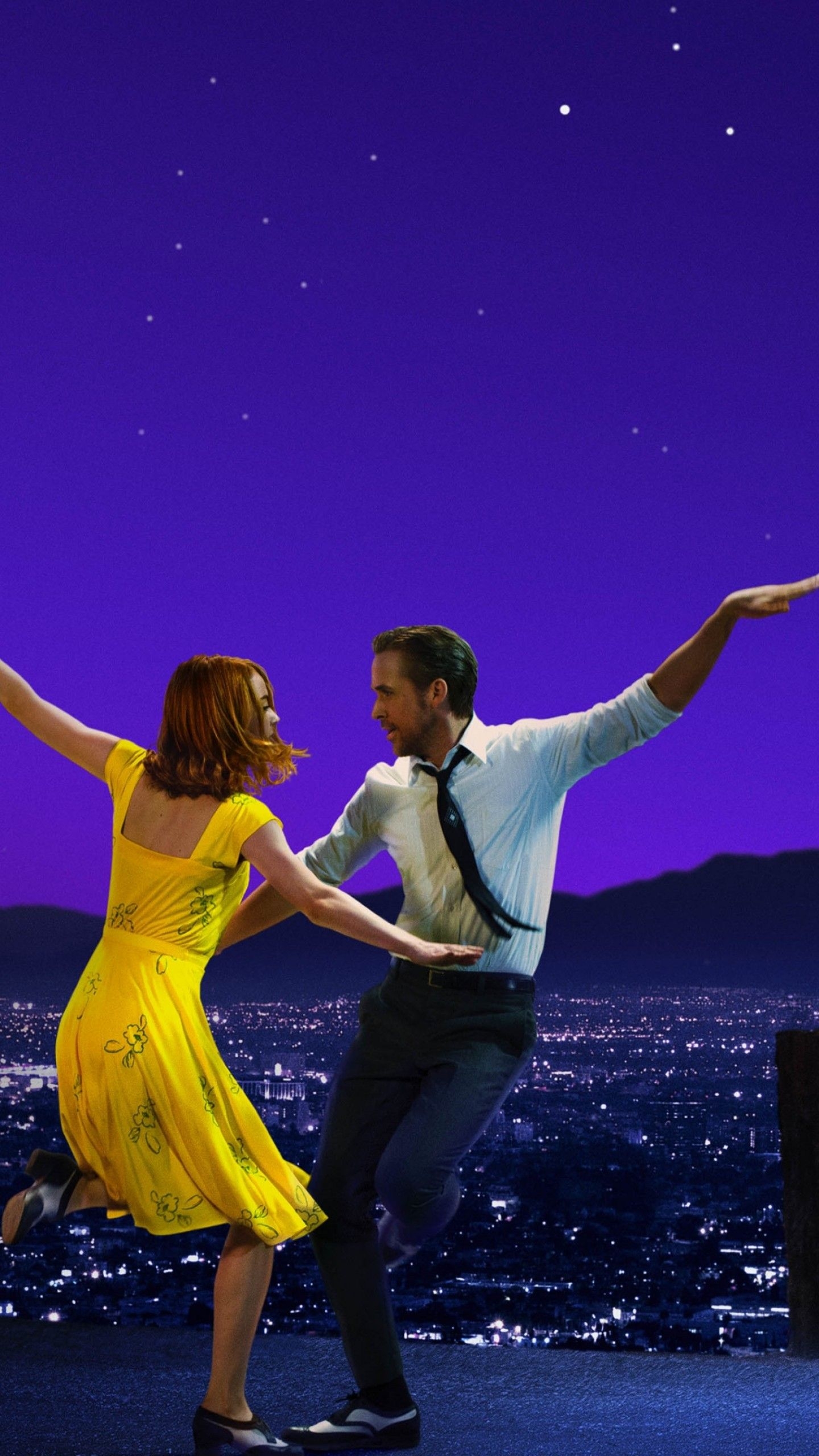 1440x2560 Wallpaper La La Land, Ryan Gosling, Emma Stone, Movies, Phone