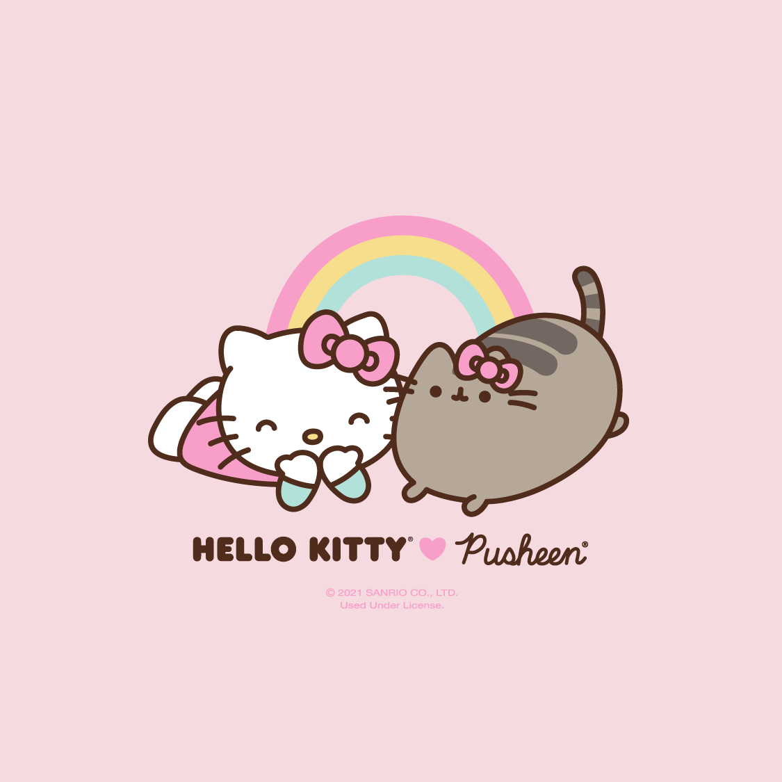 1130x1130 Hello Kitty this iconic duo on the go with new background for your phone, Phone