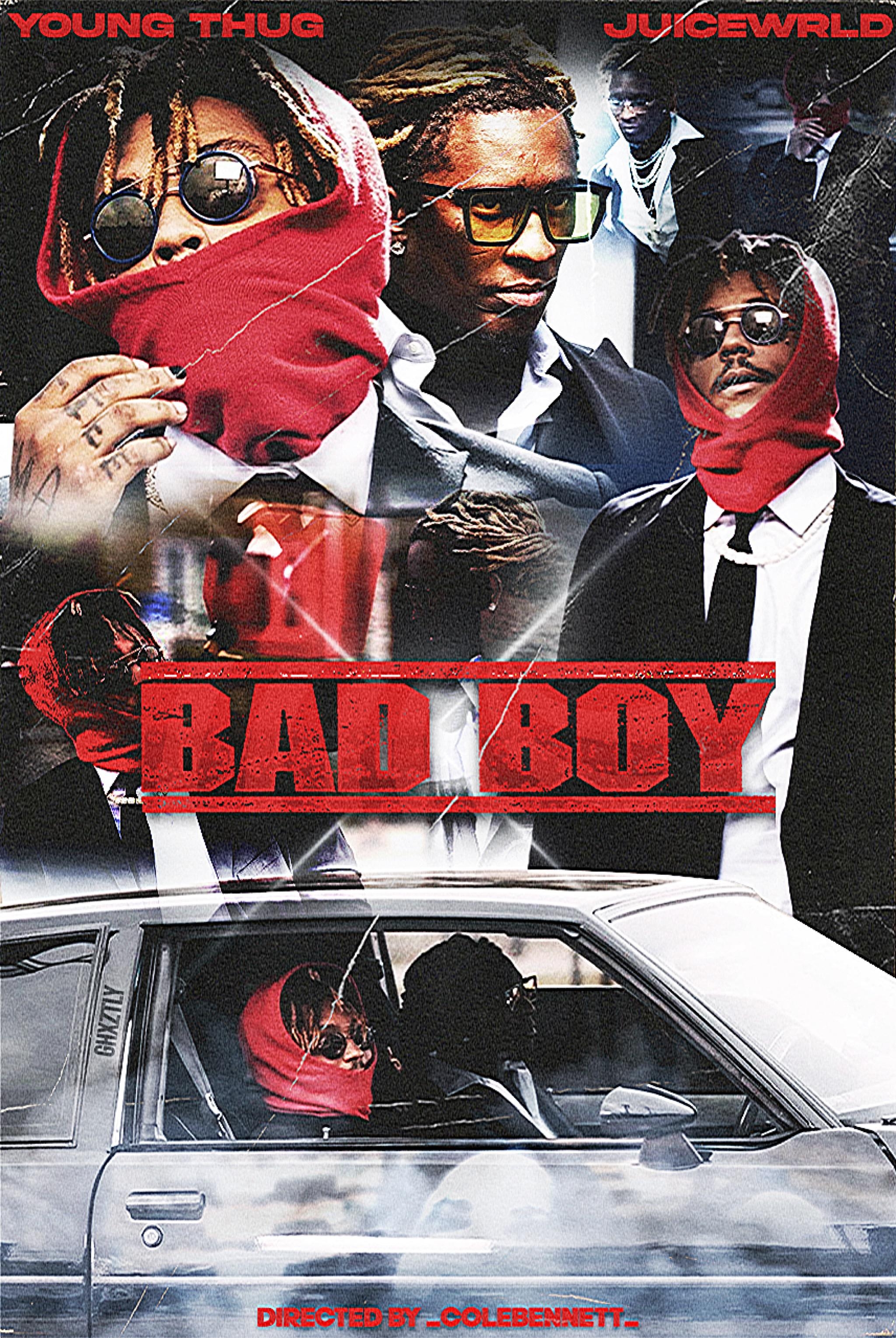 2050x3060 JuiceWRLD & Young Thug 'BAD BOY' Poster, Phone