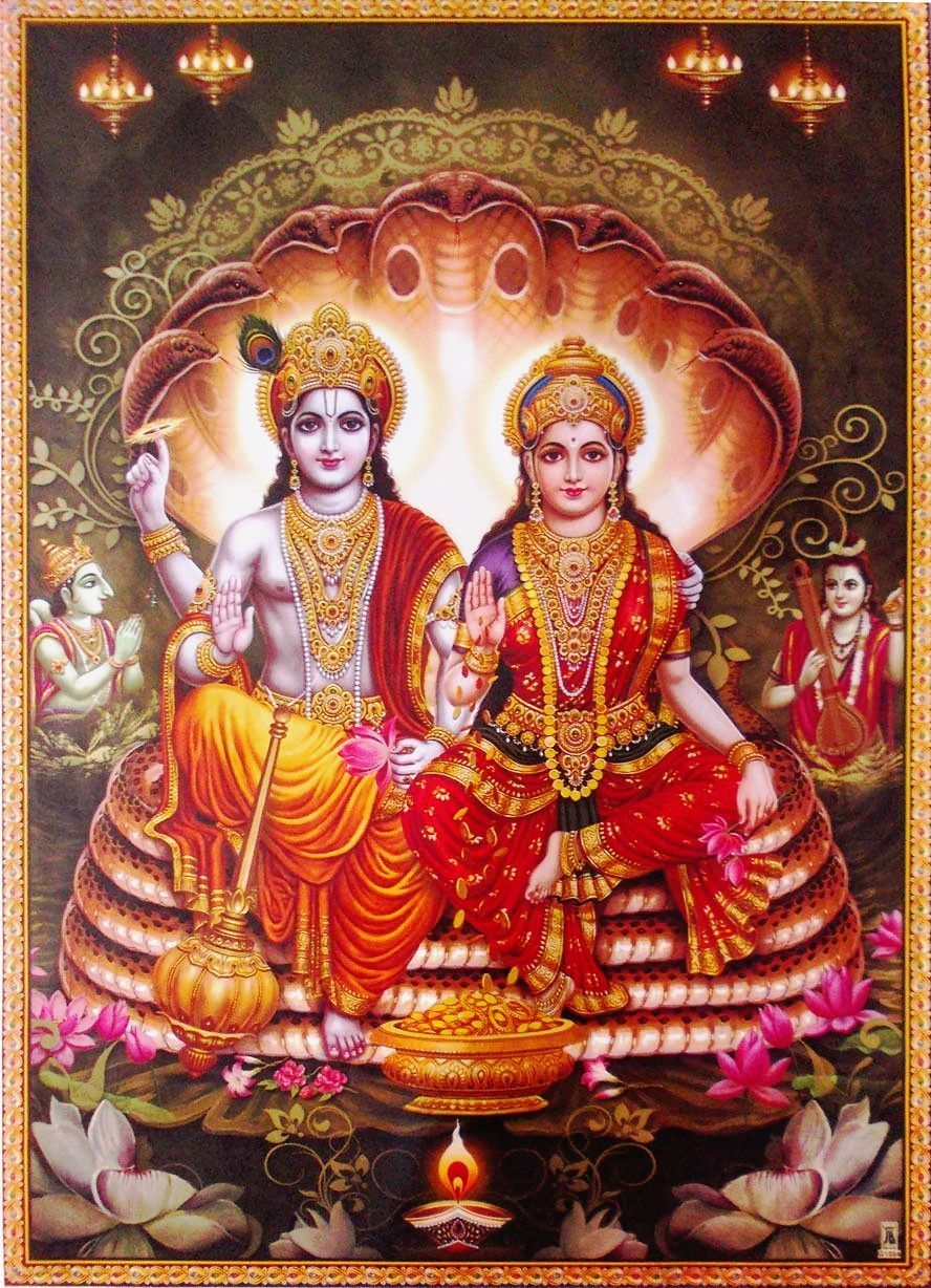 890x1230 hinducosmos: “ Lord Vishnu, Devi Lakshmi Sit on Sheshnaag Snake ”. Lord vishnu wallpaper, Vishnu, Lord vishnu, Phone