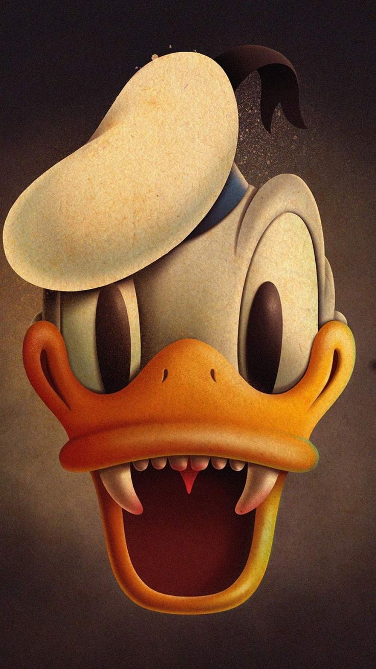 740x1310 Donald Duck Halloween iPhone Wallpaper, Phone