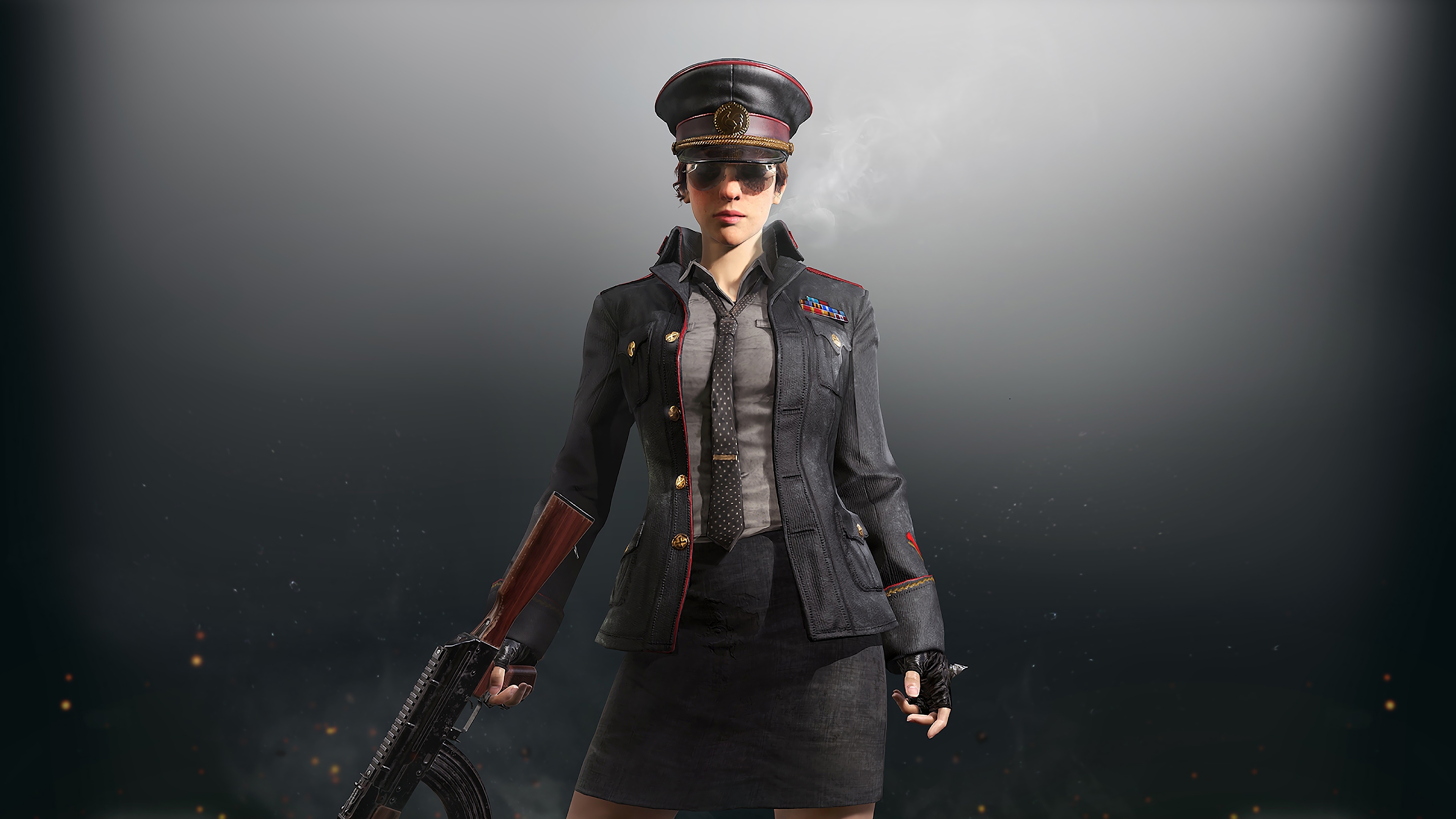 3840x2160 Pubg Police Girl, HD Games, 4k Wallpaper, Image, Background, Desktop