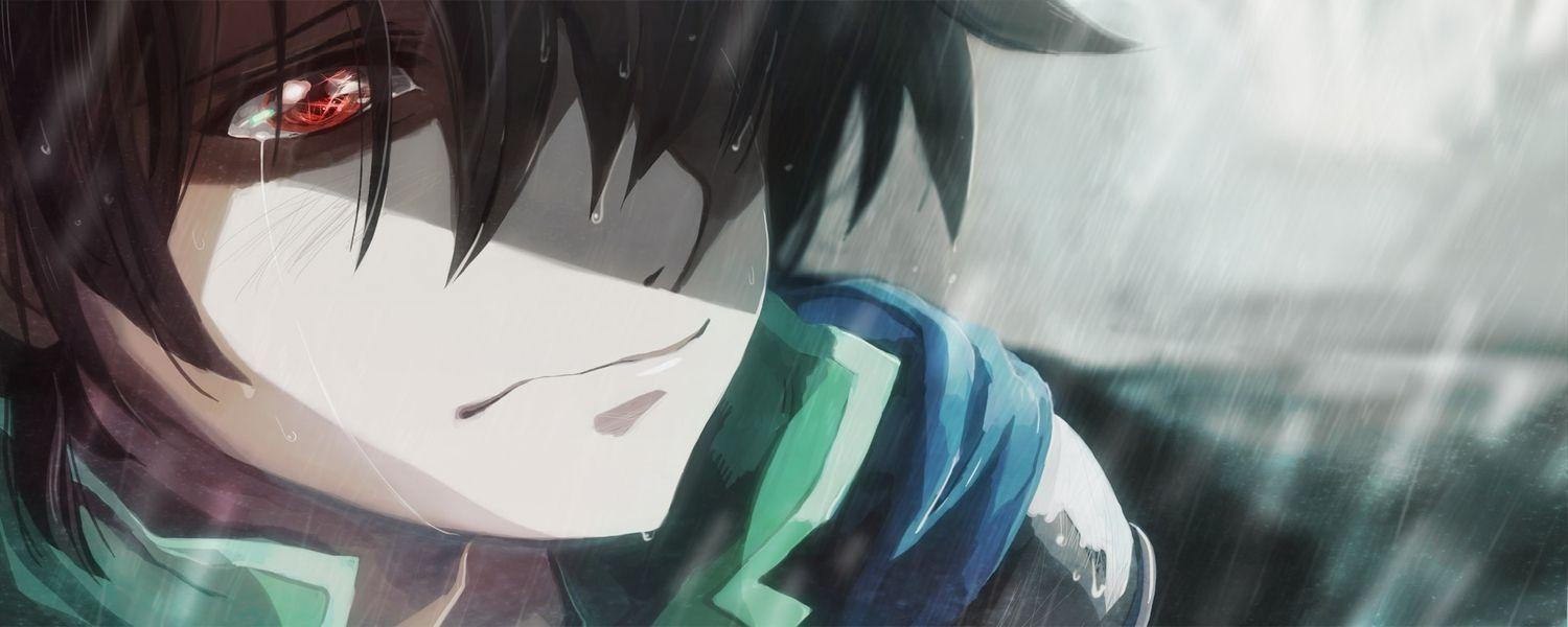 1500x600 Anime Boy Crying HD Wallpaper Category Wallpaper HD Wallpaper, Dual Screen