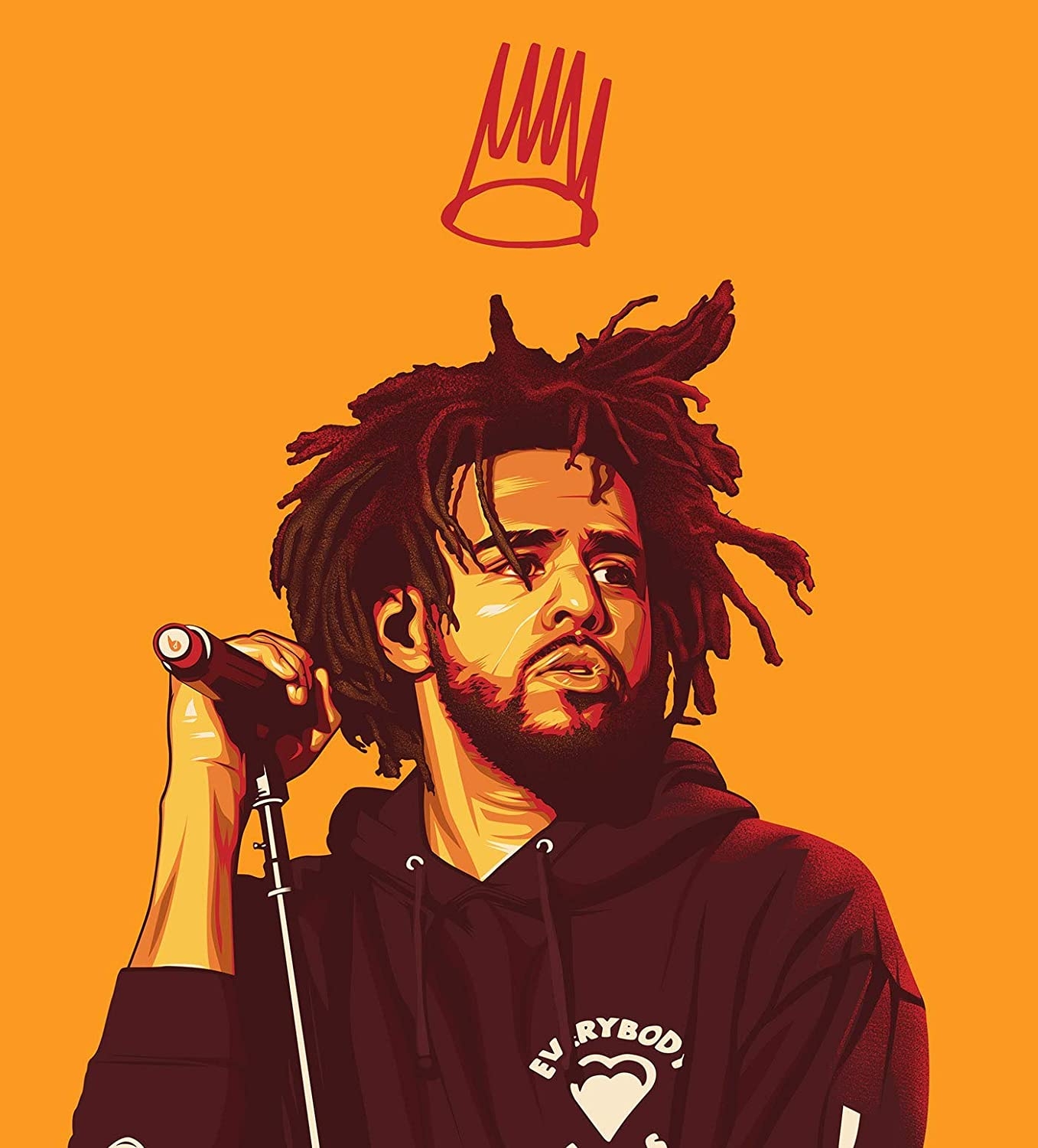 1360x1500 J. Cole Wallpaper, Phone