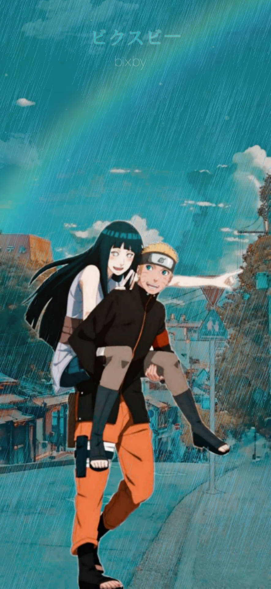 890x1920 Download Naruto And Hinata Aesthetic Anime Couple Wallpaper, Phone