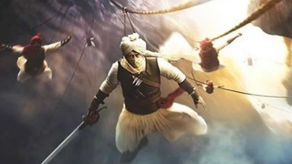 1200x680 Taanaji: Ajay Devgn's first look as the fierce Maratha commander out. See it here, Desktop