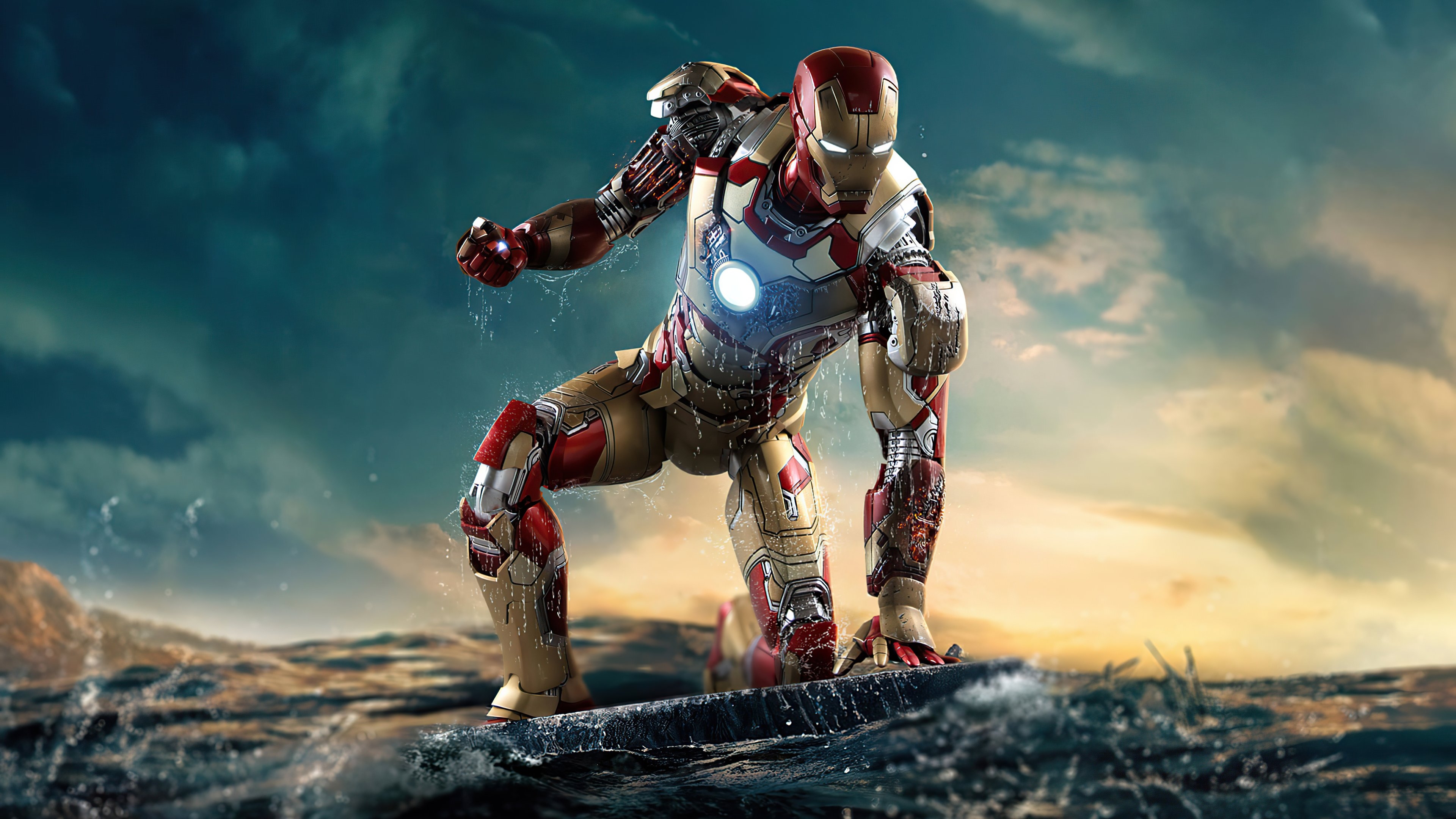 3840x2160 Iron Man Wallpaper 8k Ultra HD, Desktop