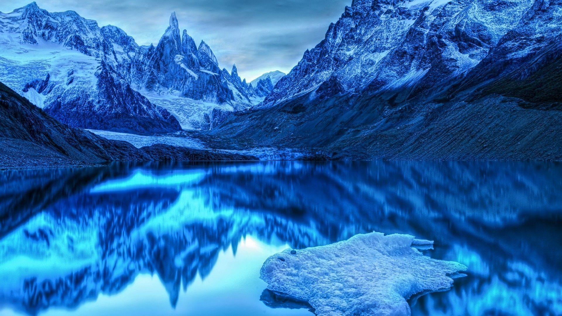 1920x1080 Lake In The Snowy Mountains Wallpaper  px Free Download, Desktop