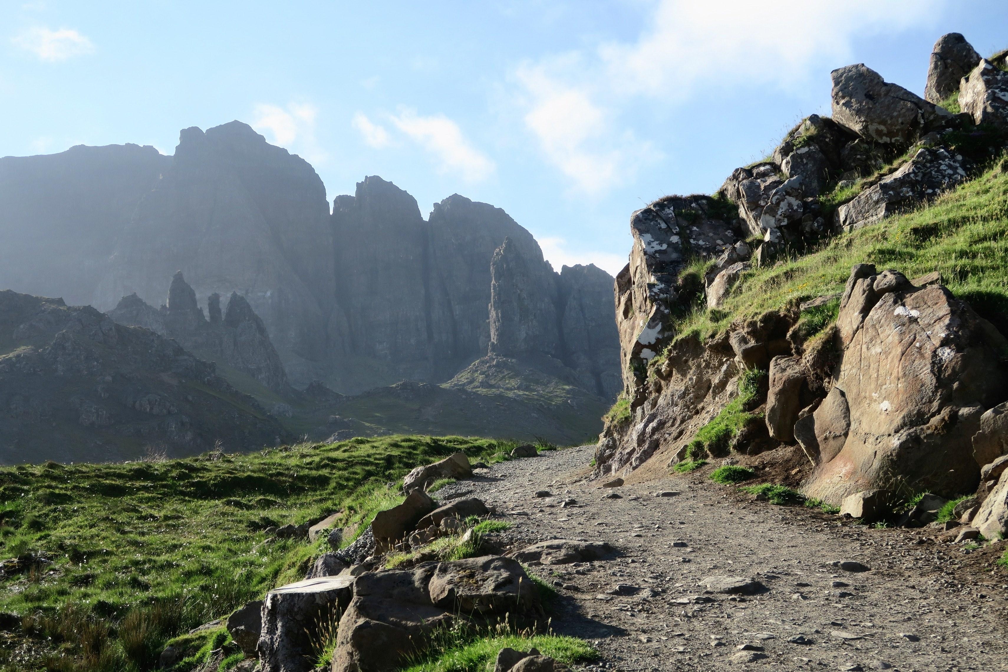 3420x2280 isle of skye old man of storr scotland and sunset HD wallpaper, Desktop