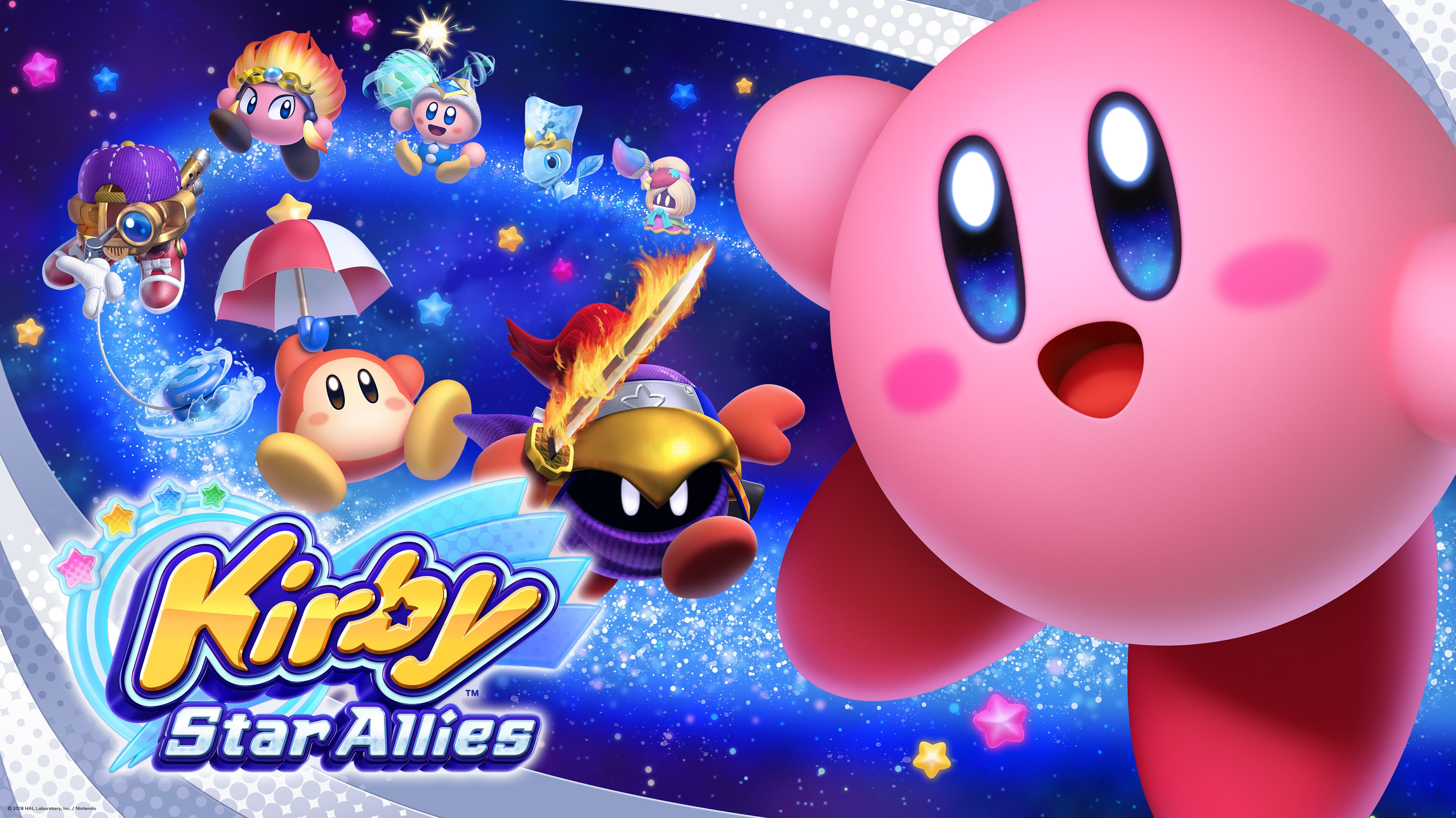 3840x2160 Kirby Star Allies UHD 4K Wallpaper, Desktop